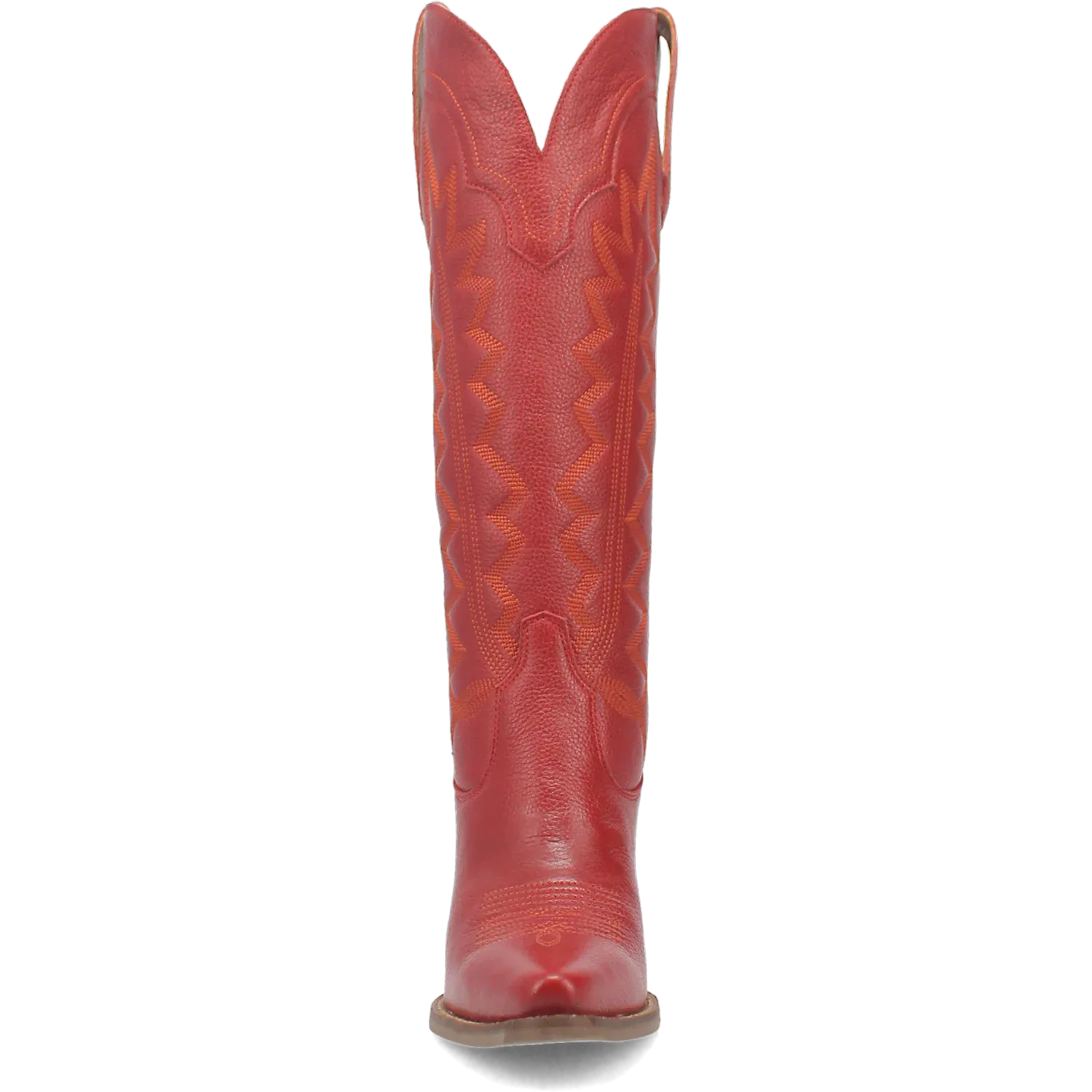 Dan Post Boots Boots Women's High Cotton Leather Tall Boot Red Color - Dingo