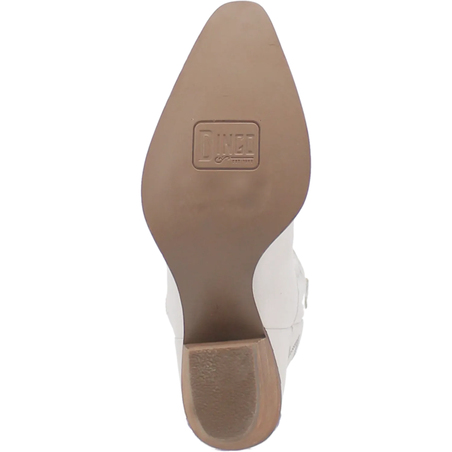 Dan Post Boots Boots Women's High Cotton Leather Tall Boot White Color - Dingo