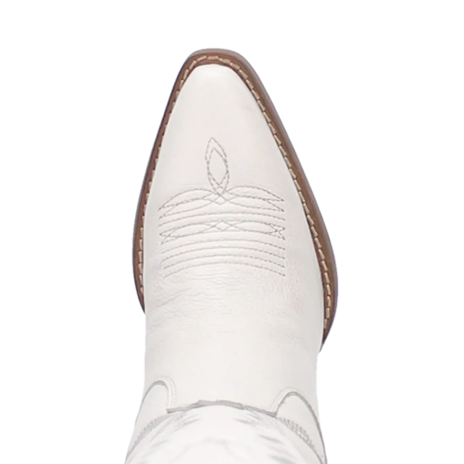 Dan Post Boots Boots Women's High Cotton Leather Tall Boot White Color - Dingo