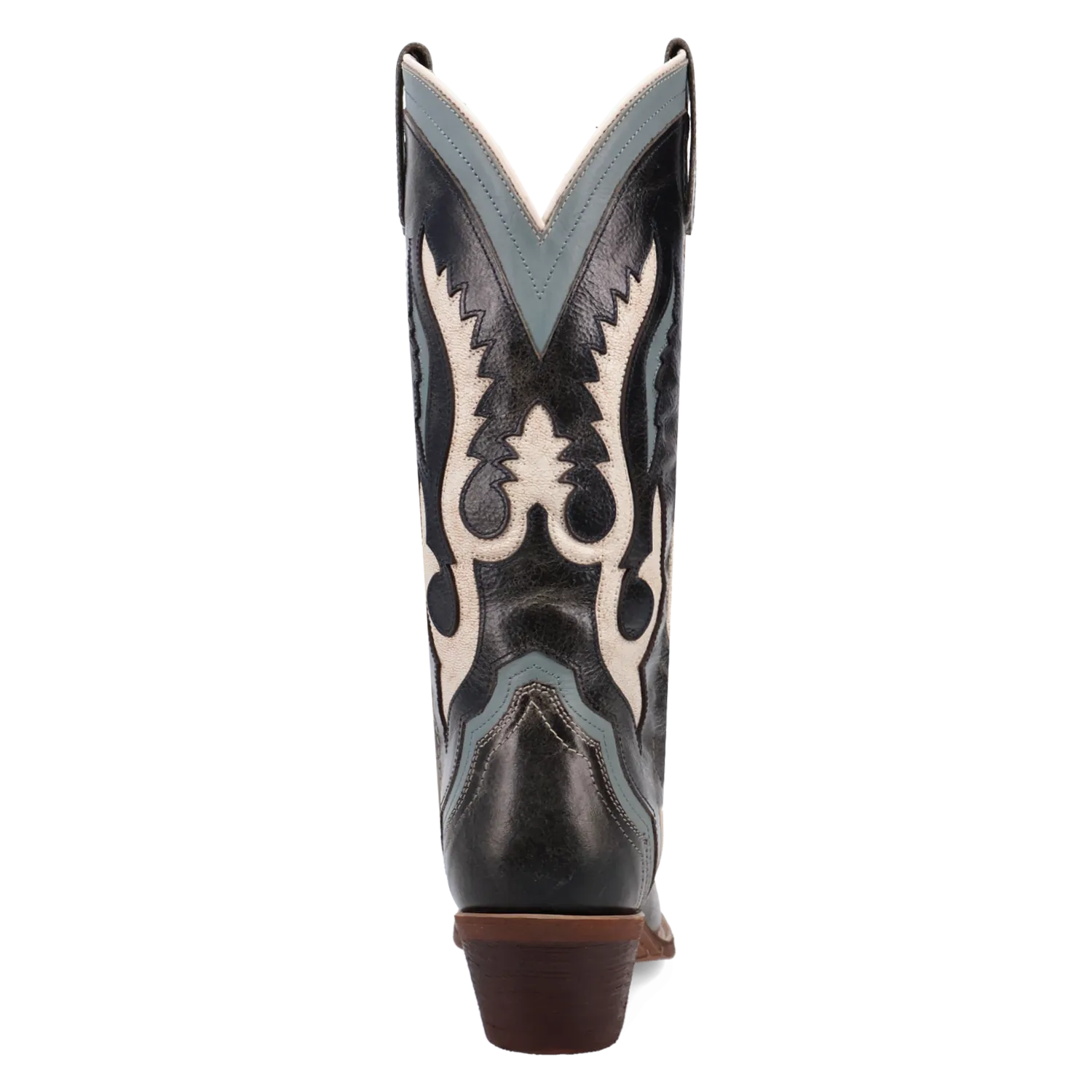 Dan Post Boots Boots Women's Honky-Tonk Halo Leather Snip Toe Boots Navy Color - Laredo Boots