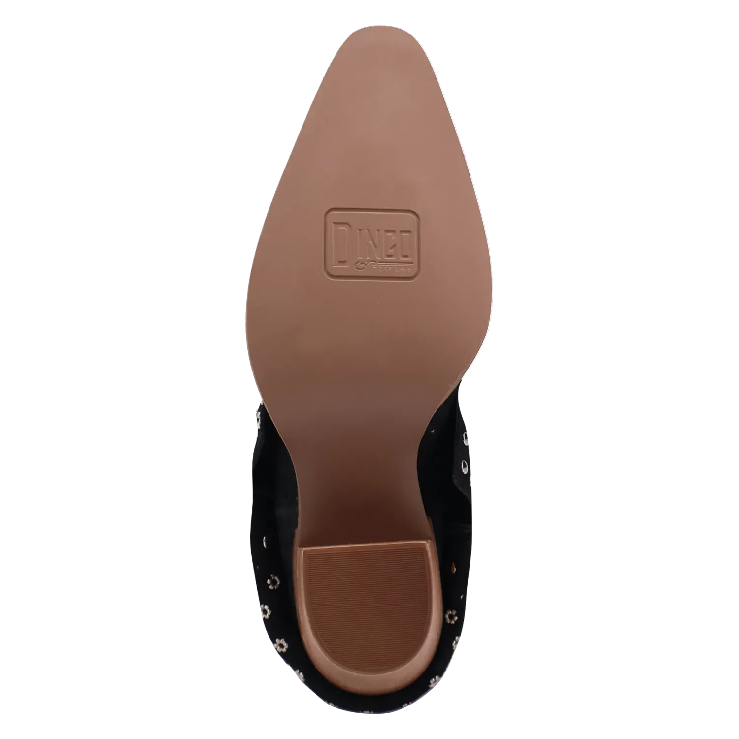 Dan Post Boots Boots Women's Howdy Honey Suede Leather Snip Toe Boots Black Color - Dingo