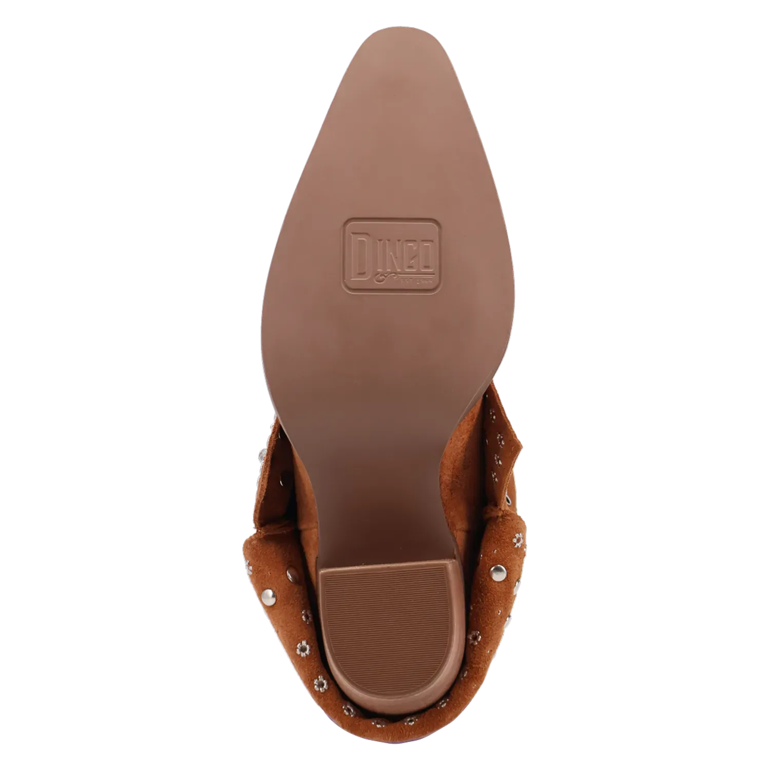 Dan Post Boots Boots Women's Howdy Honey Suede Leather Snip Toe Boots Brown Color - Dingo