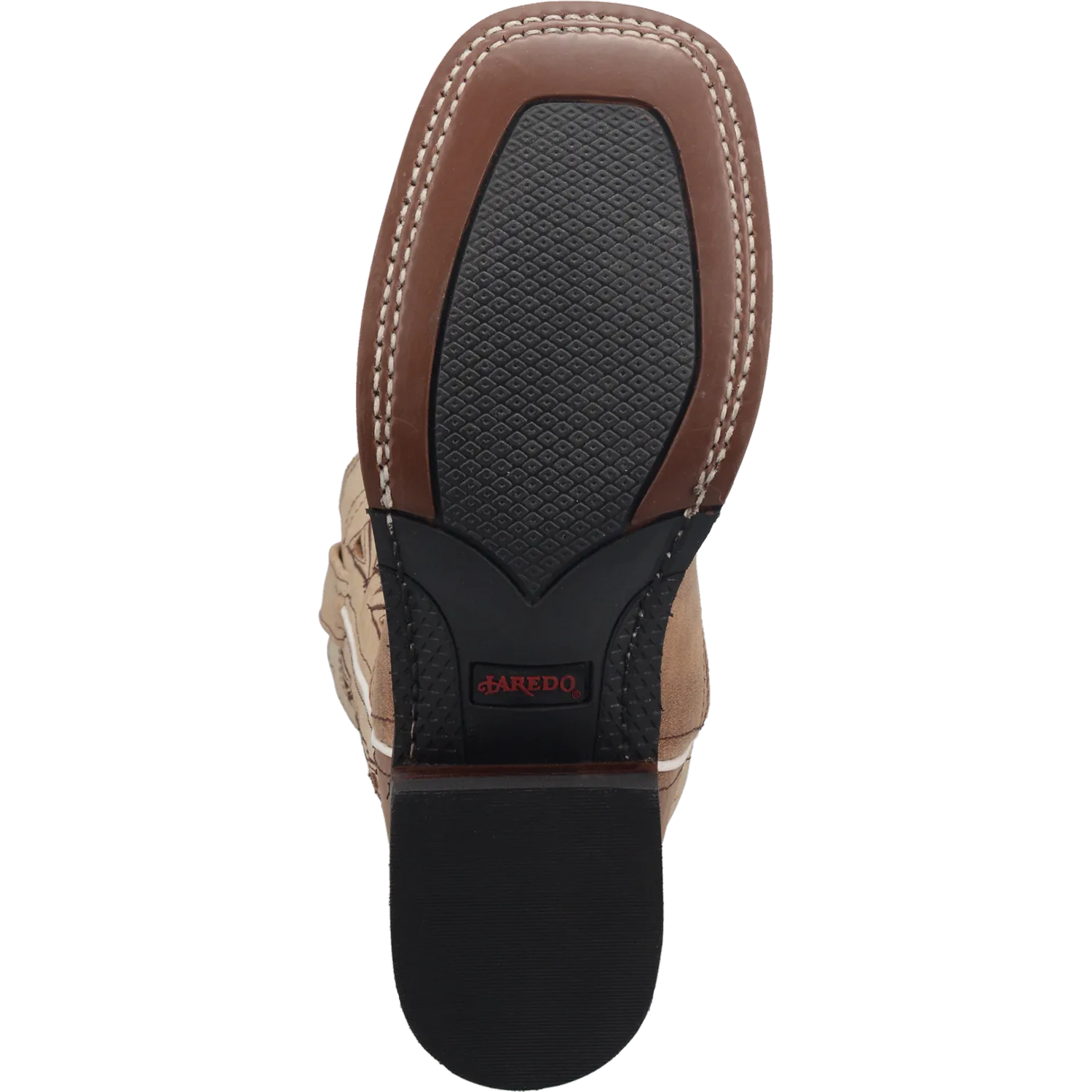 Dan Post Boots Boots Women's Kite Days Leather Wide Square Toe Boots Brown/Bone Color - Laredo Boots