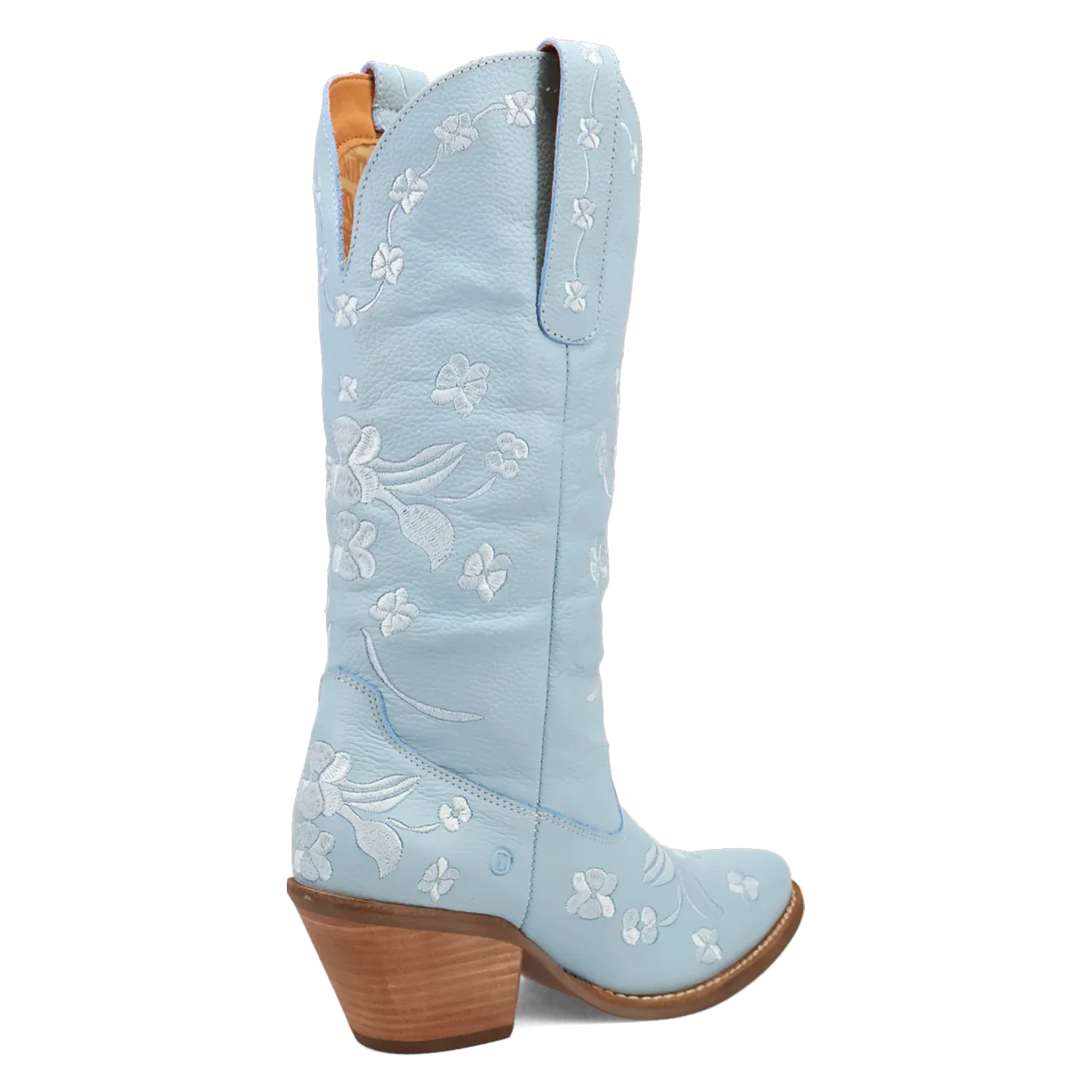 Dan Post Boots Boots Women's Love Bug Leather Snip Toe Boots Blue Color - Dingo