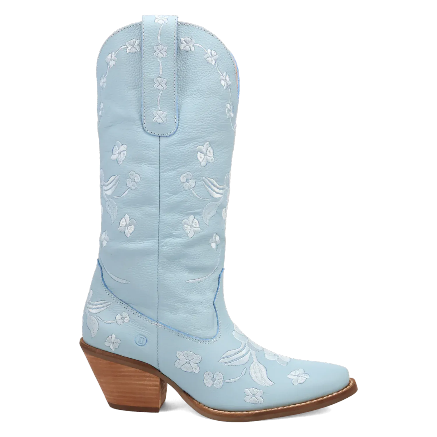 Dan Post Boots Boots Women's Love Bug Leather Snip Toe Boots Blue Color - Dingo
