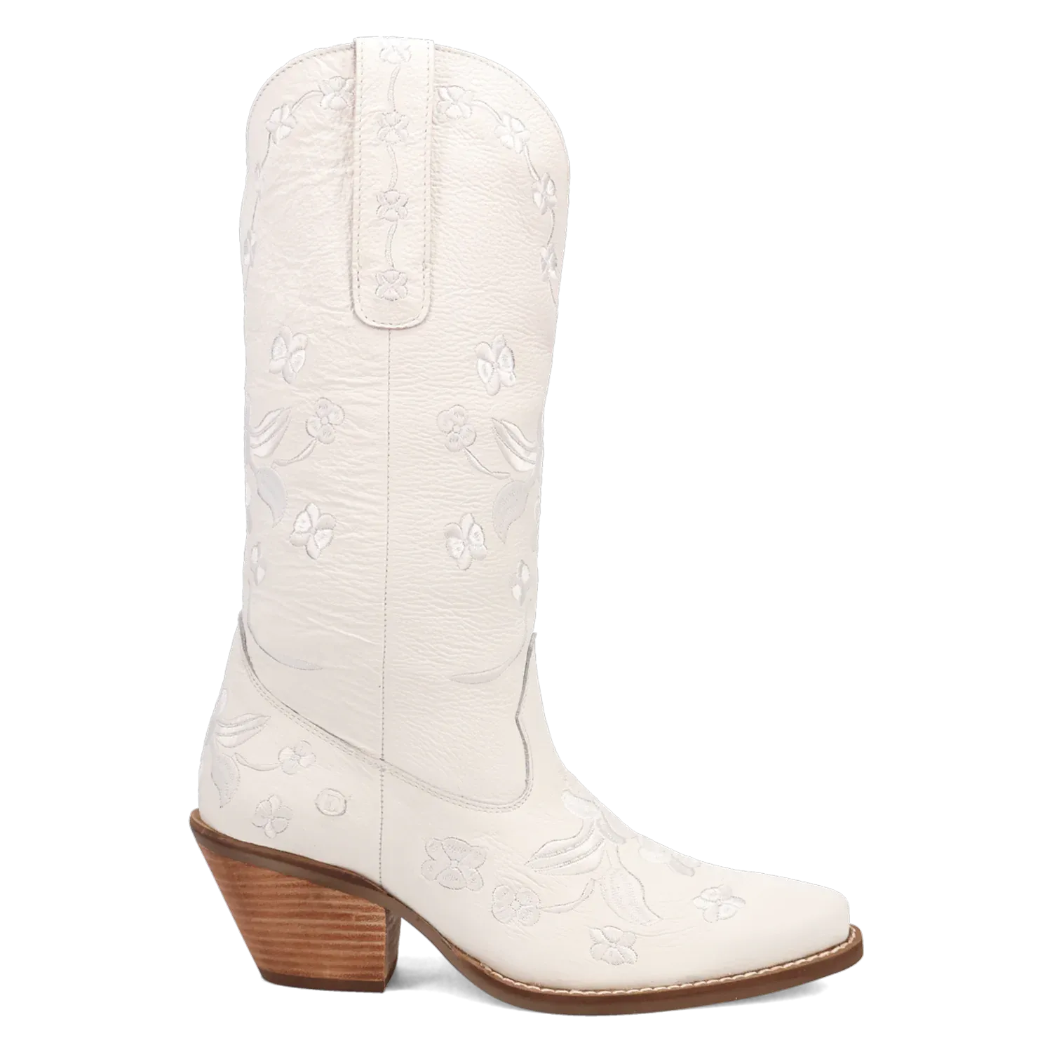 Dan Post Boots Boots Women's Love Bug Leather Snip Toe Boots White Color - Dingo