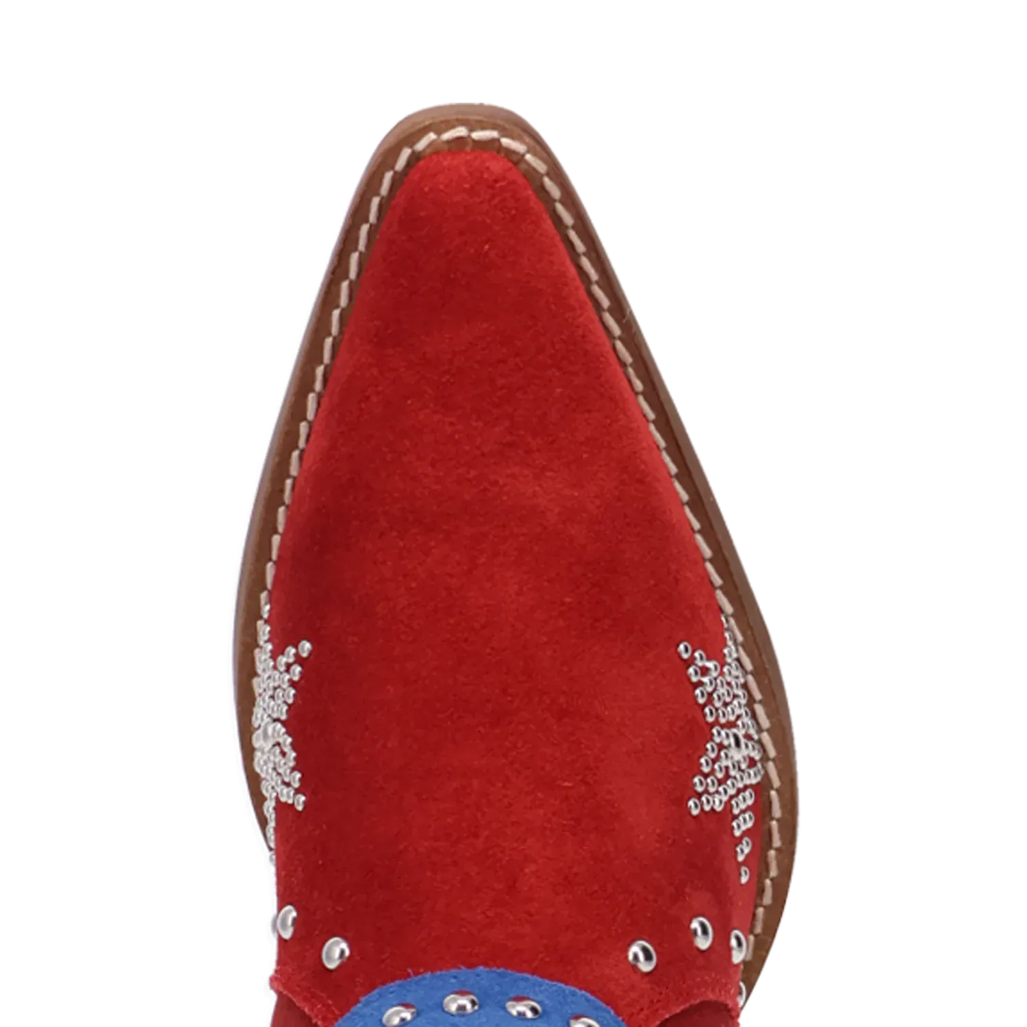 Dan Post Boots Boots Women's Lucky Stars Suede Leather Boot Multi Color - Dingo