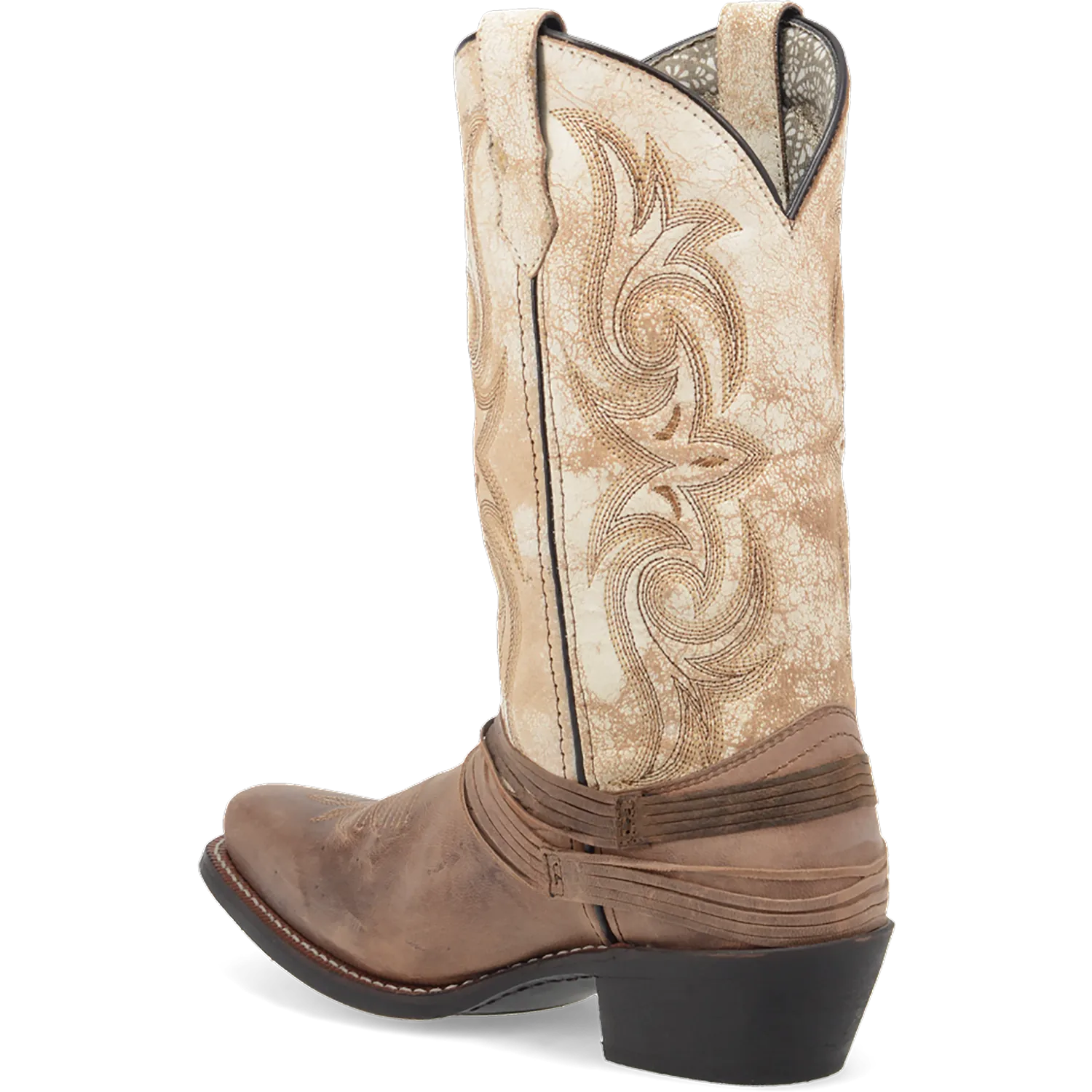 Dan Post Boots Boots Women's Myra Leather Square Toe Boots Sand Color - Laredo Boots
