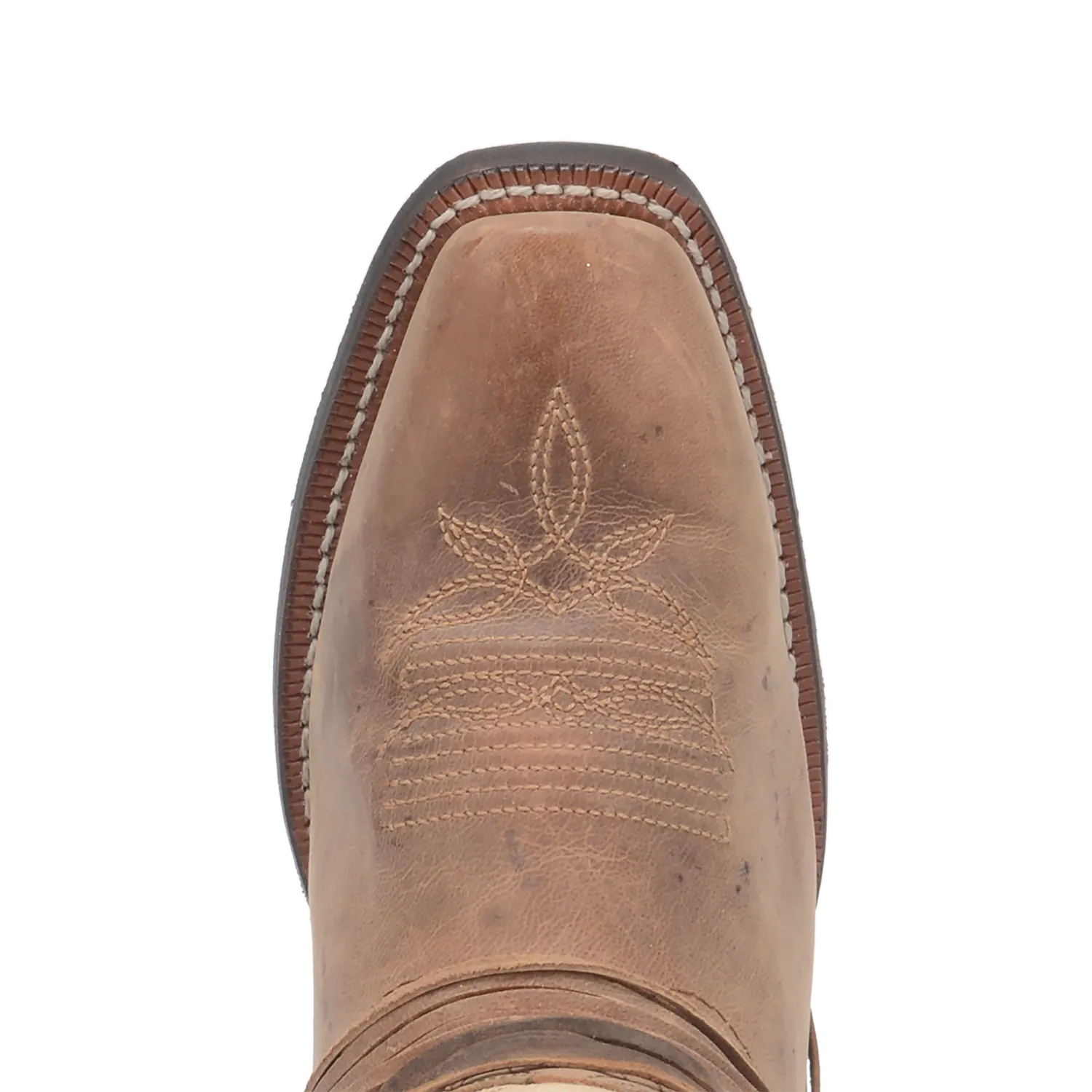 Dan Post Boots Boots Women's Myra Leather Square Toe Boots Sand Color - Laredo Boots