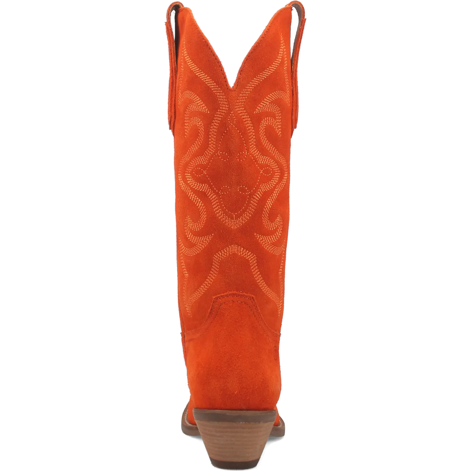 Dan Post Boots Boots Women's Out West Leather Snip Toe Boots Orange Color - Dingo