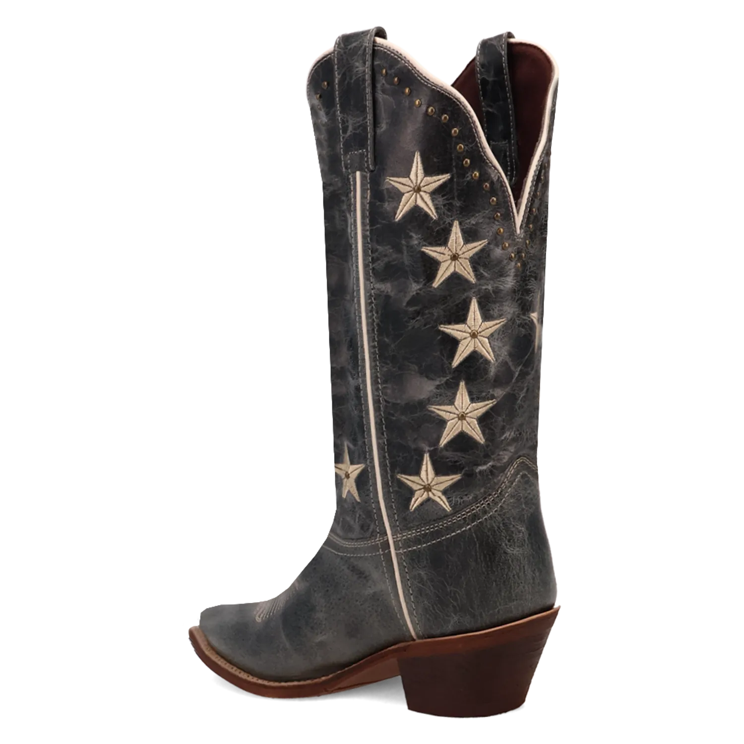 Dan Post Boots Boots Women's Serenade Leather Snip Toe Boots Blue Color - Dan Post Boots