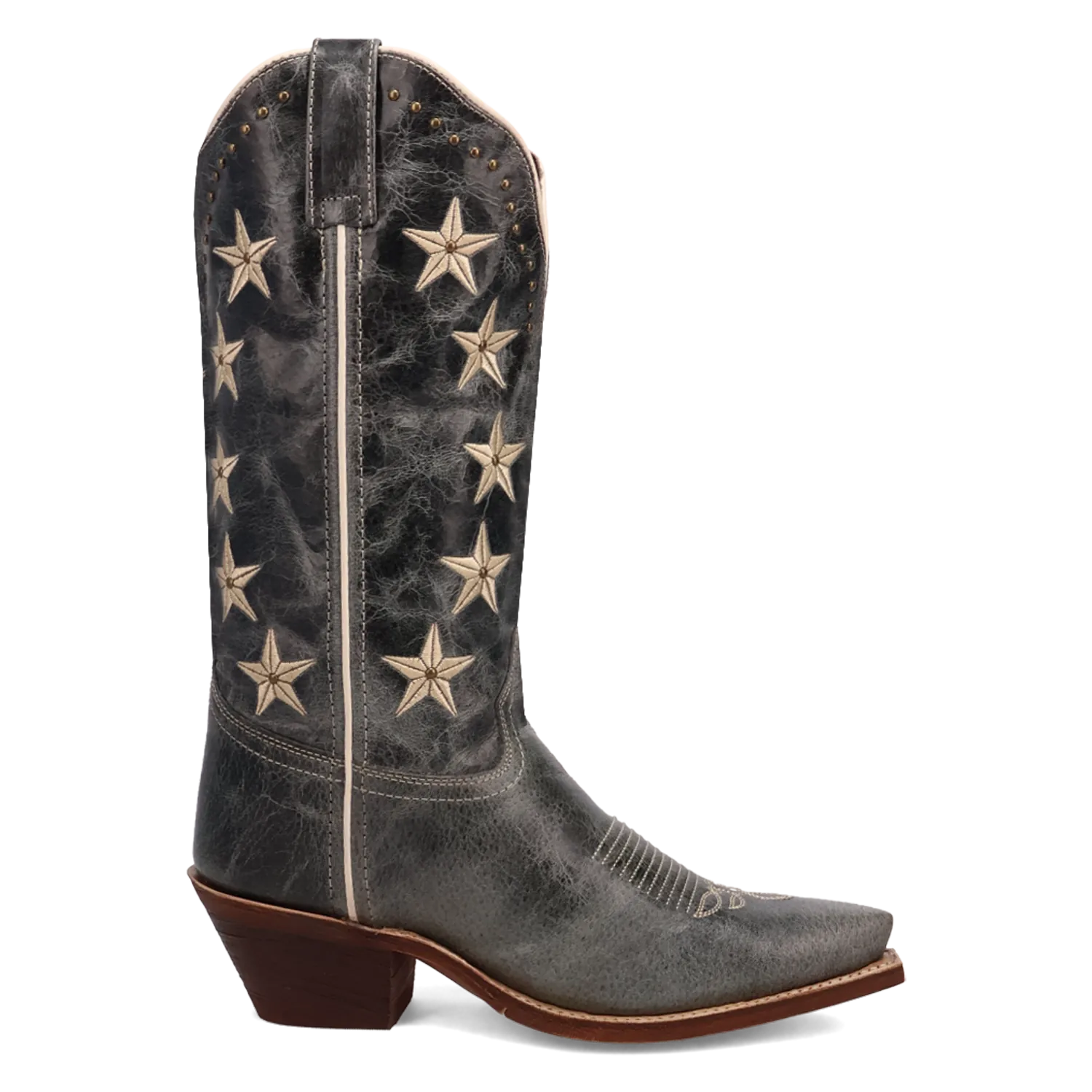 Dan Post Boots Boots Women's Serenade Leather Snip Toe Boots Blue Color - Dan Post Boots