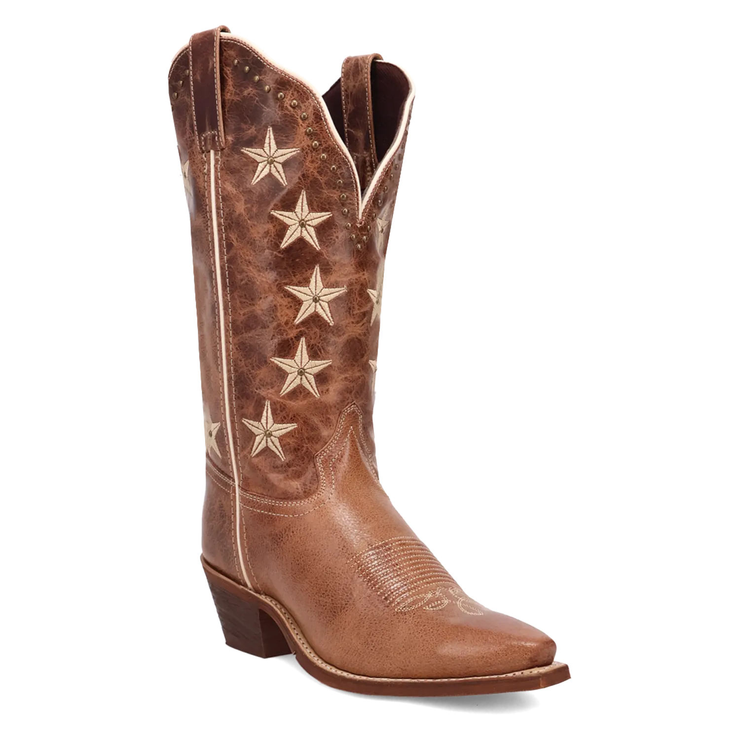 Dan Post Boots Boots Women's Serenade Leather Snip Toe Boots Brown Color - Dan Post Boots