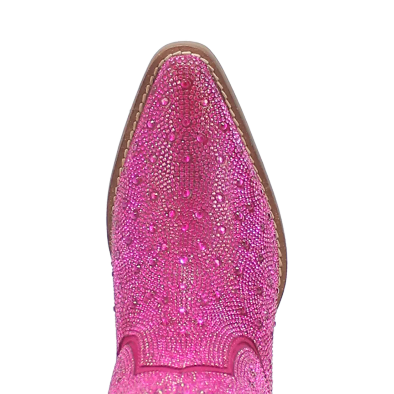 Dan Post Boots Boots Women's Silver Dollar Leather Almond Toe Boots Fuchsia Color - Dingo