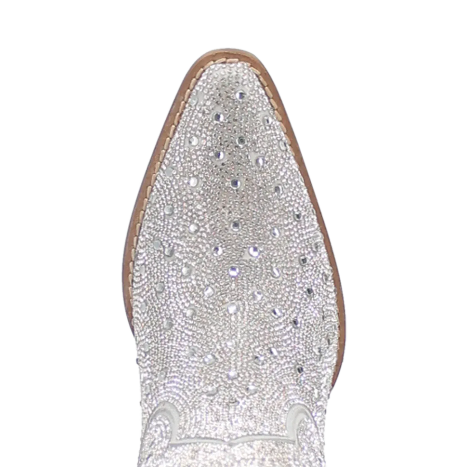 Dan Post Boots Boots Women's Silver Dollar Leather Almond Toe Boots Silver Color - Dingo