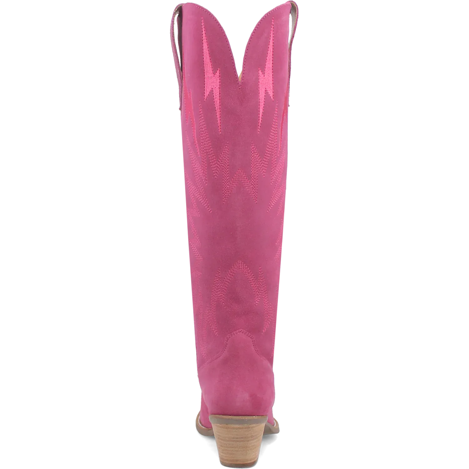 Dan Post Boots Boots Women's Thunder Road Suede Leather Tall Boot Fuchsia Pink Color - Dingo
