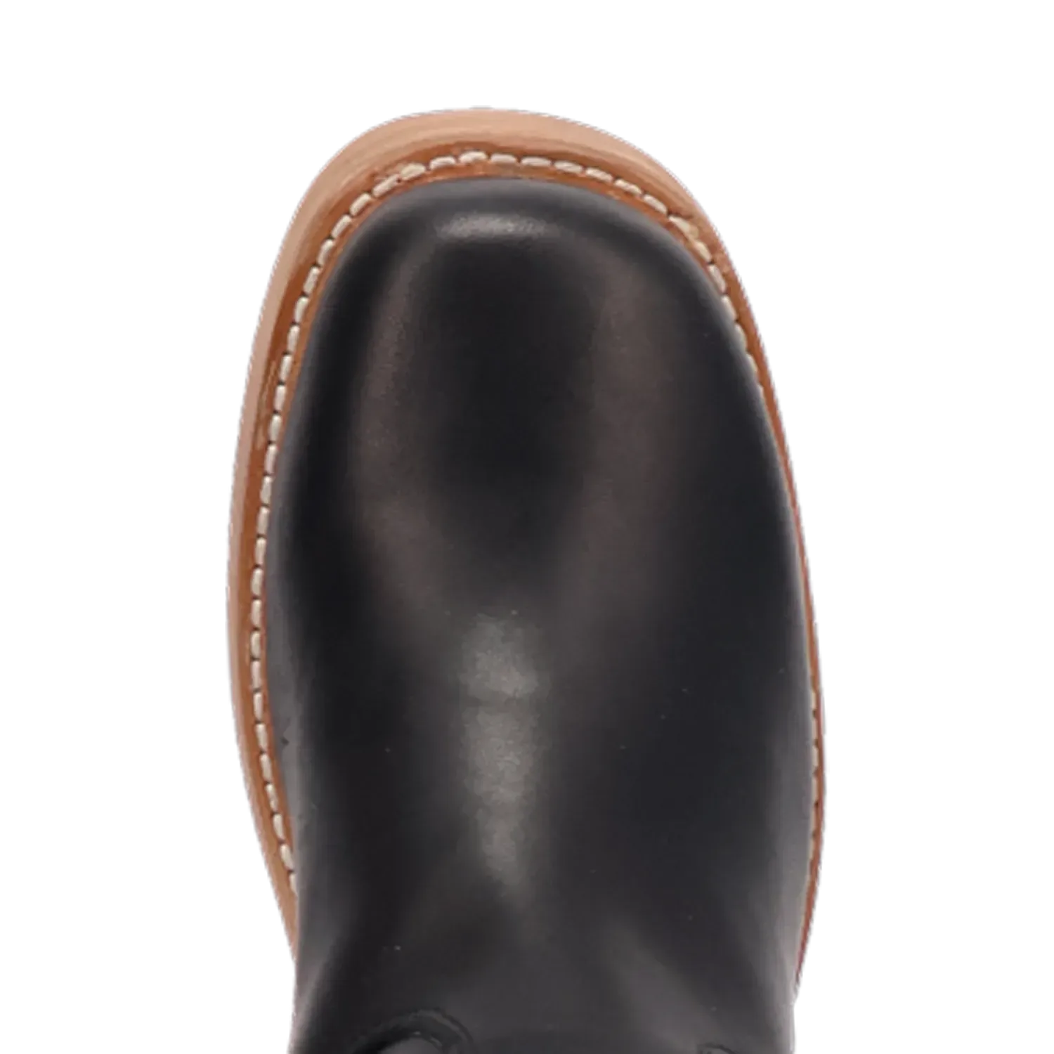 Dan Post Boots Boots Women's Vagabond Leather Round Toe Boots Black Color - Dingo