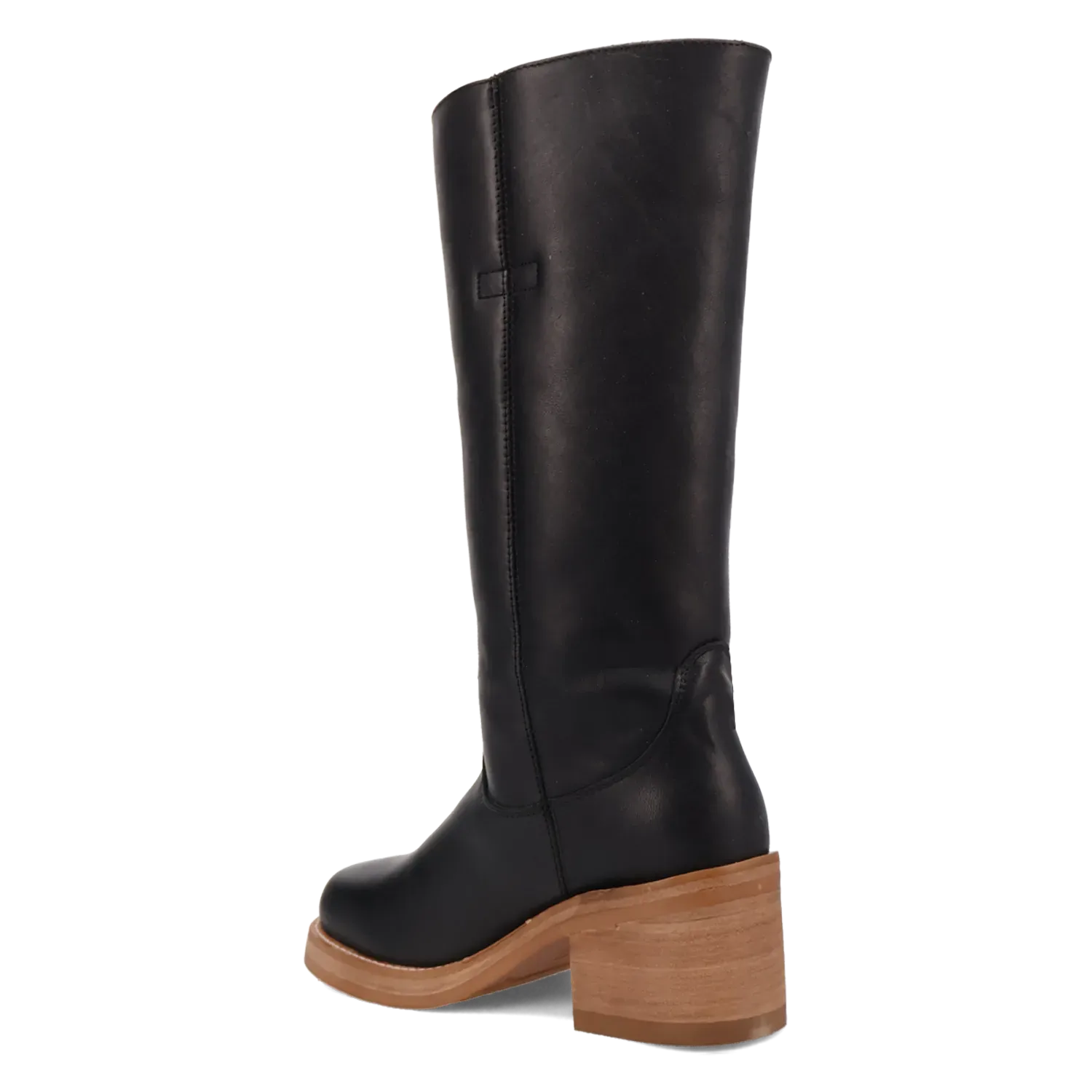 Dan Post Boots Boots Women's Vagabond Leather Round Toe Boots Black Color - Dingo