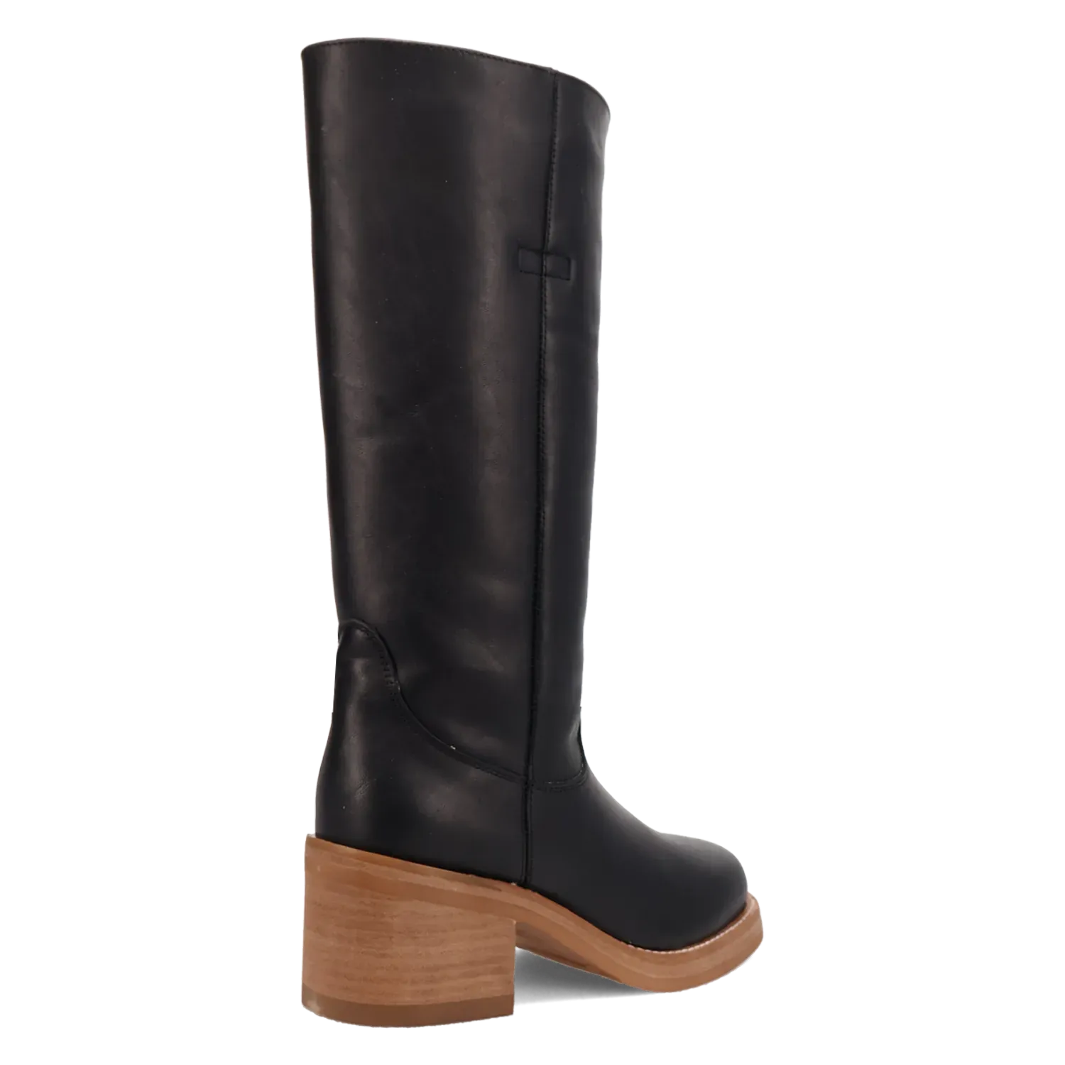 Dan Post Boots Boots Women's Vagabond Leather Round Toe Boots Black Color - Dingo