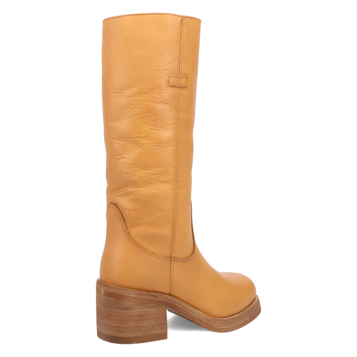 Dan Post Boots Boots Women's Vagabond Leather Round Toe Boots Platain Color - Dingo