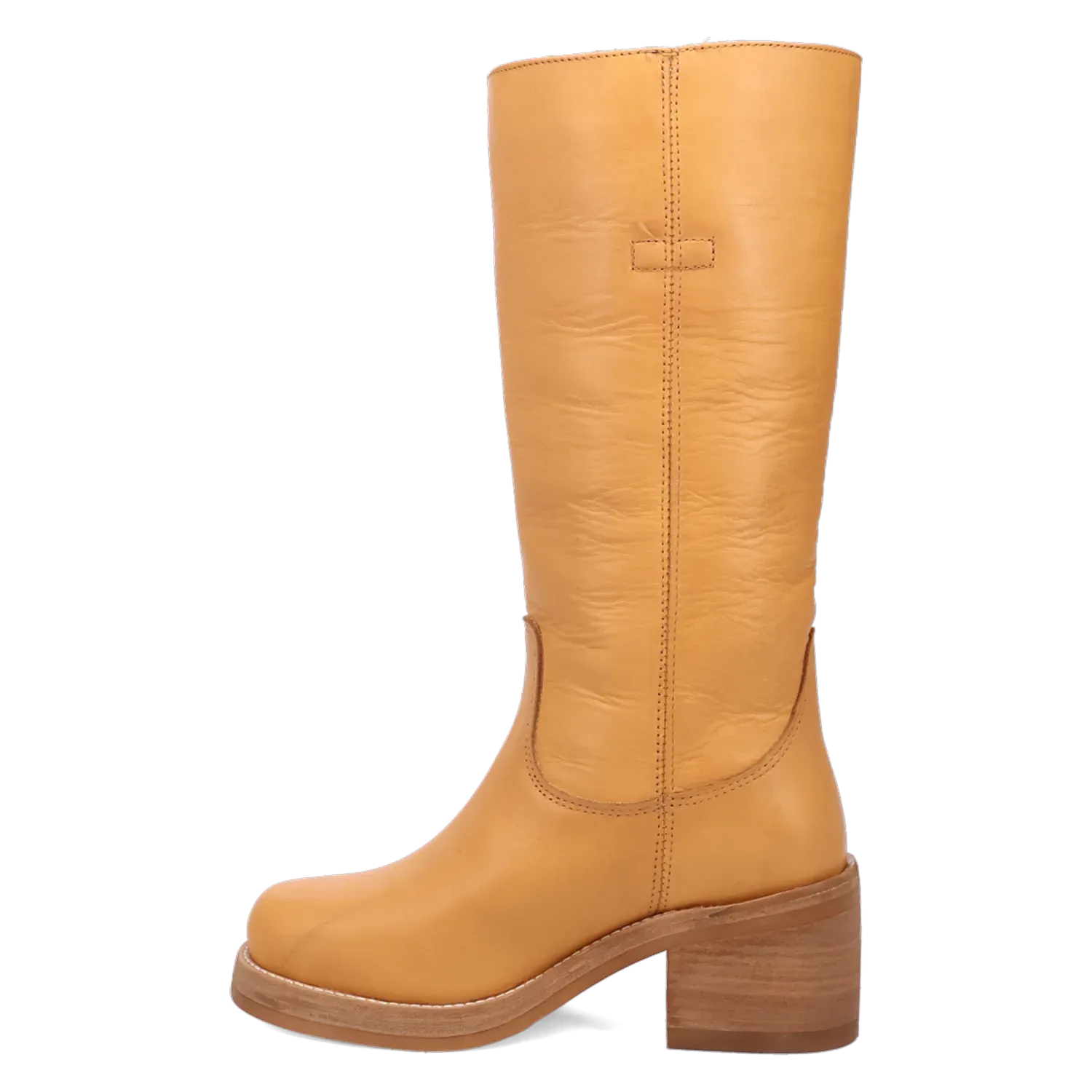 Dan Post Boots Boots Women's Vagabond Leather Round Toe Boots Platain Color - Dingo