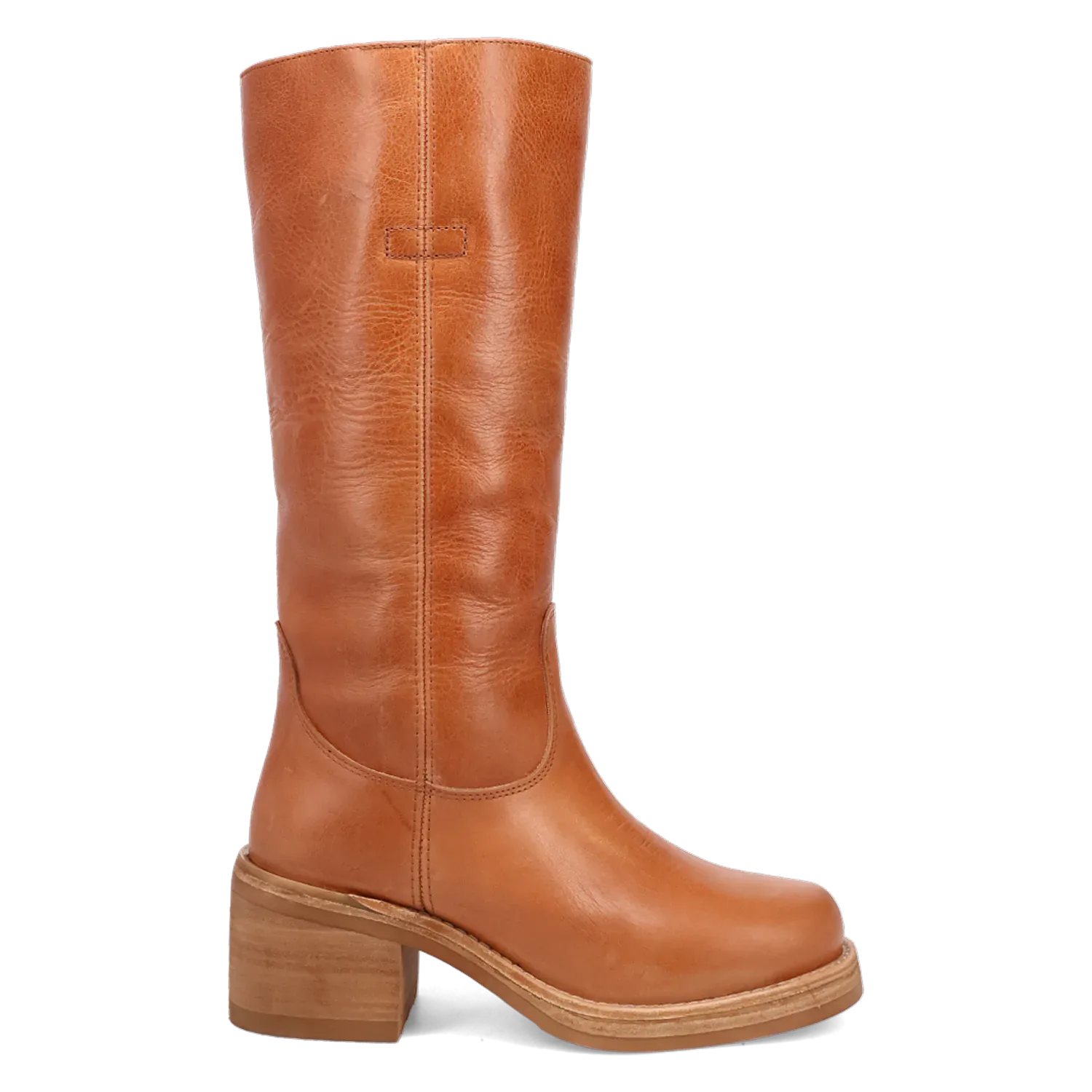 Dan Post Boots Boots Women's Vagabond Leather Round Toe Boots Tan Color - Dingo