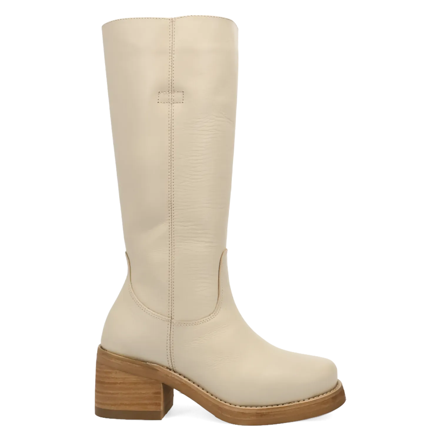 Dan Post Boots Boots Women's Vagabond Leather Round Toe Boots White Color - Dingo