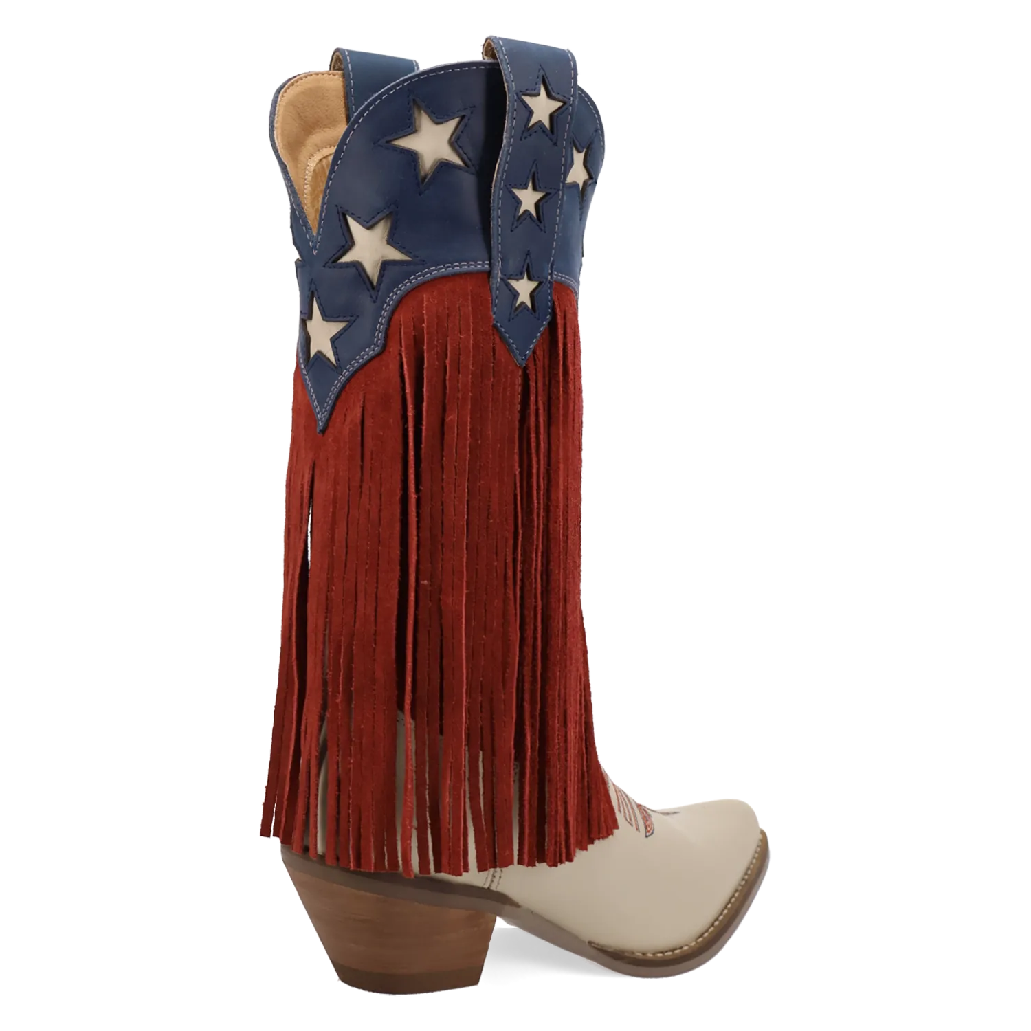 Dan Post Boots Boots Women's Wild N' Free Leather Snip Toe Boots Beige Color - Dingo