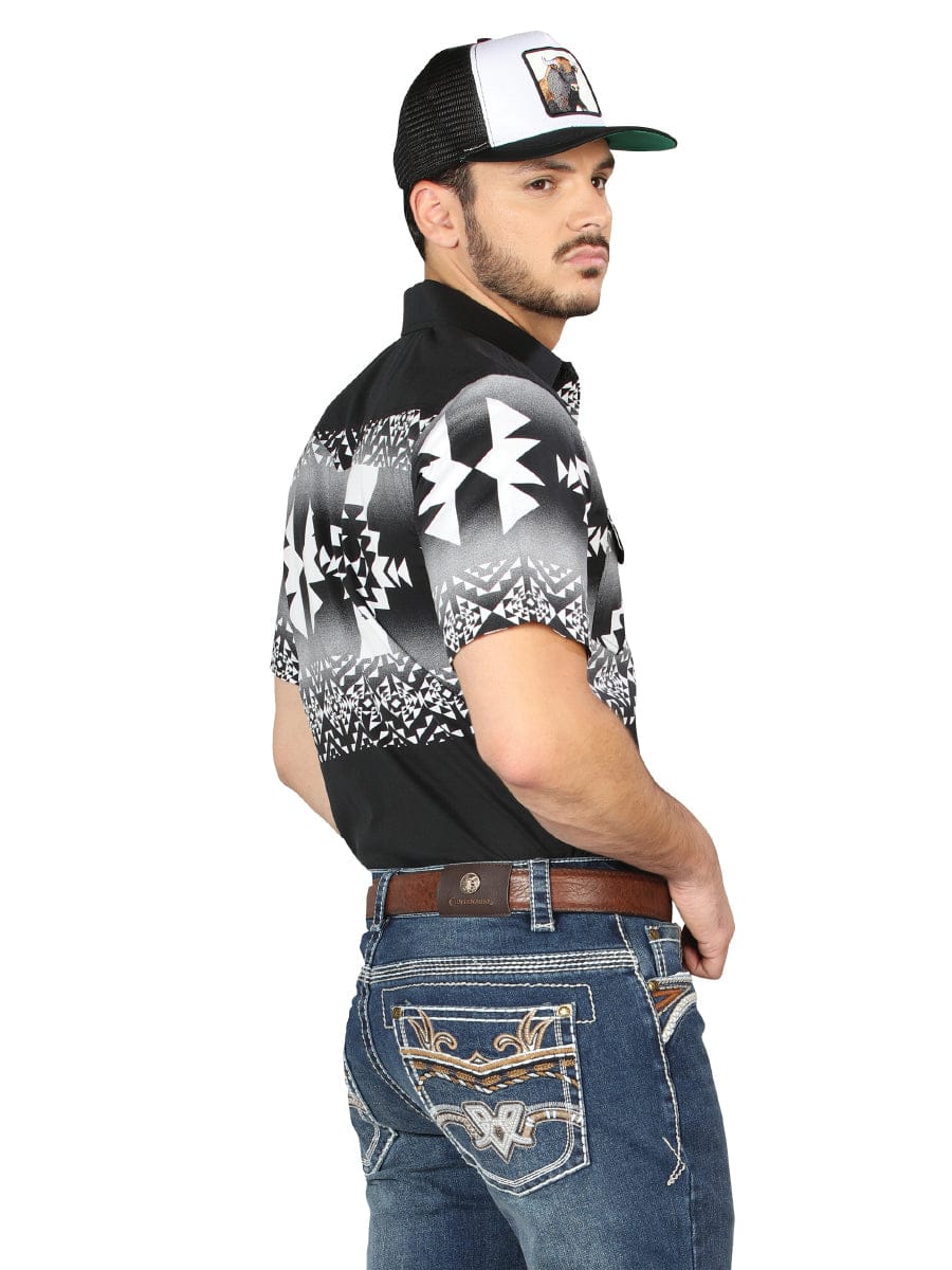 El General Western Wear CABALLERO Centenario Bootcut Denim Jeans - Medium Blue 44973