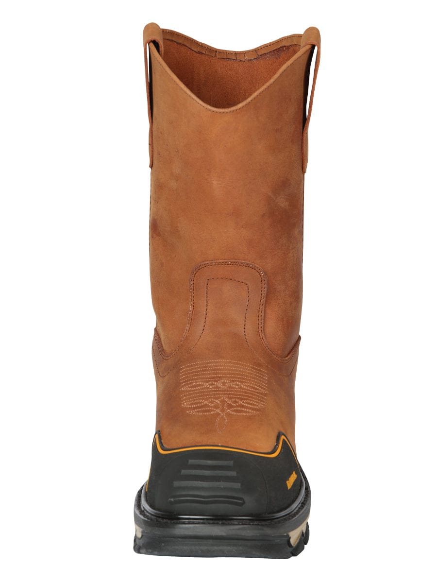 El General Western Wear CABALLERO El General Men’s Work Boot - Crazy Leather - Kansas 44689