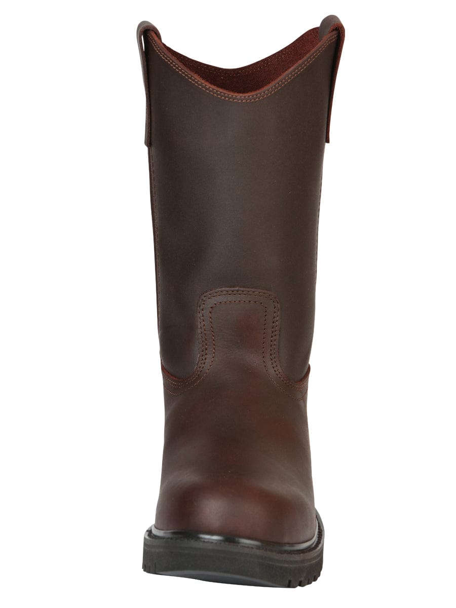 El General Western Wear CABALLERO Work Boot Establo - Leather Grasso - Shedron 13351 front view