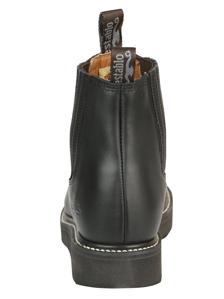 Establo Boots Establo Men’s Work Ankle Boot - Grasso Leather
- Black 320