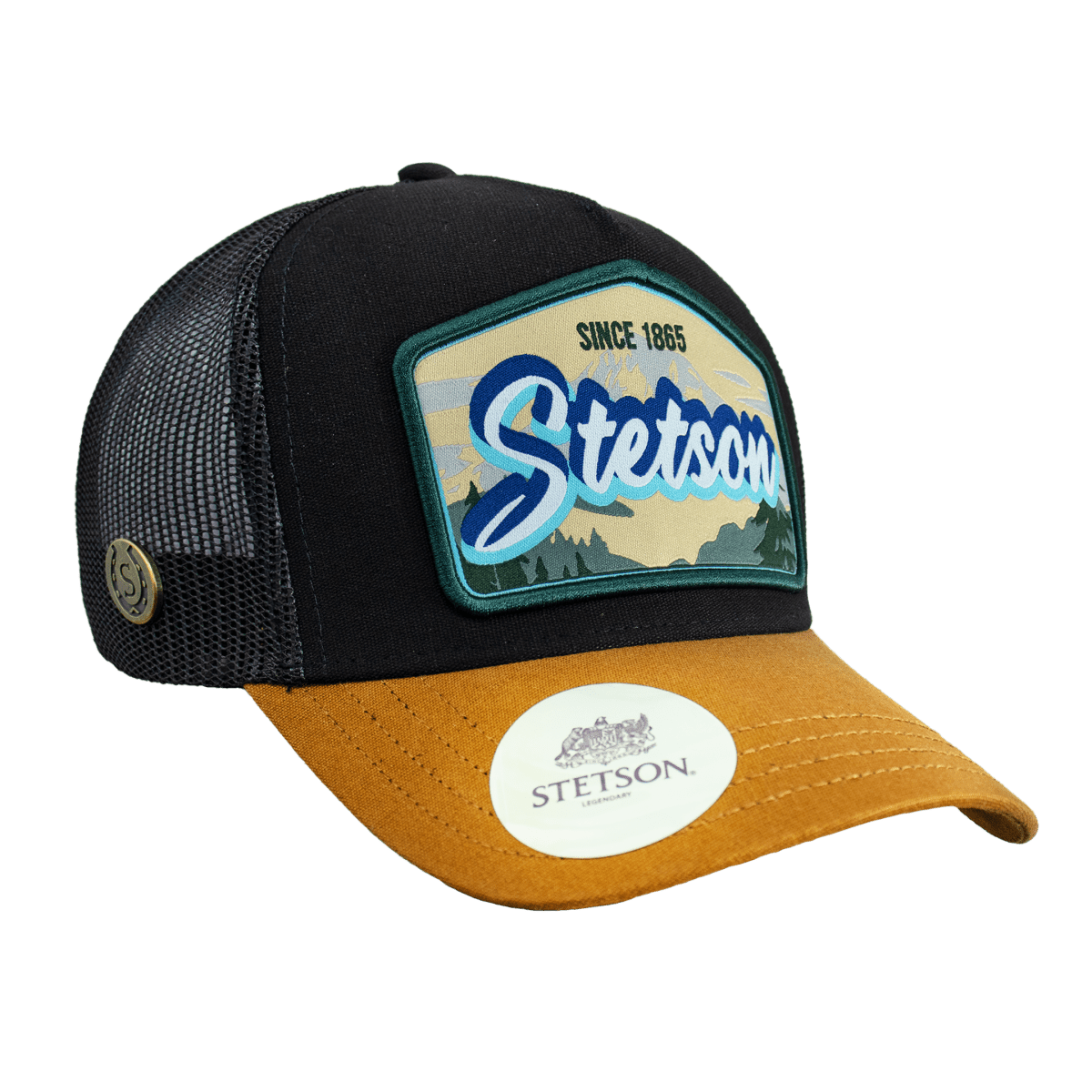 Hooch Stetson Cap Authentic Trucker Hat Original
