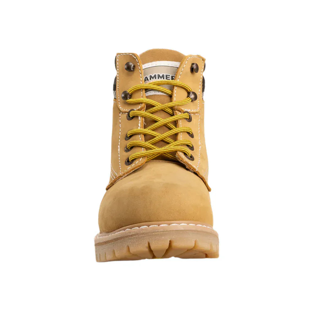 Joe Boots Boots Hammer Murphy Work Boots Tractor Sole Suede Leather Honey Color - Hammer Boots