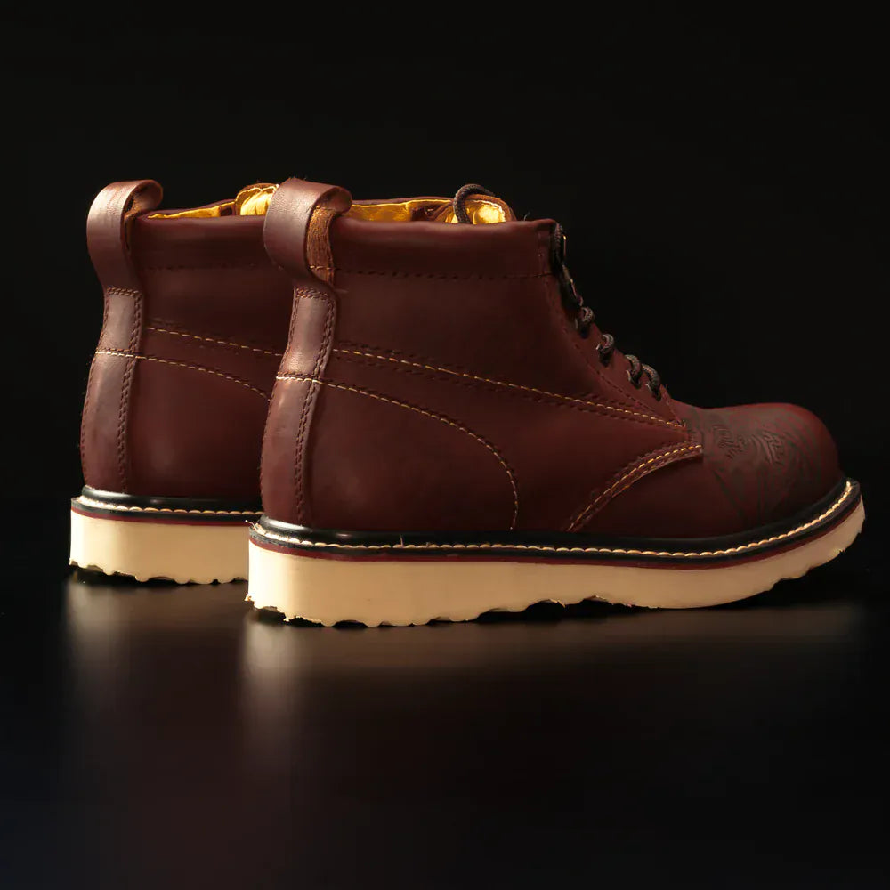 Joe Boots Boots Hammer Original Men's "El Clasico" Work Boot Shedron Color - Hammer Boots