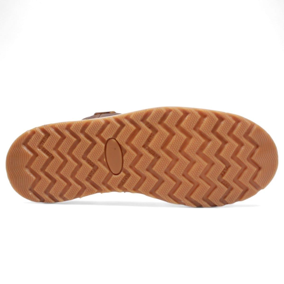 La Carreta Work Boot Double Density Brown - Sole View