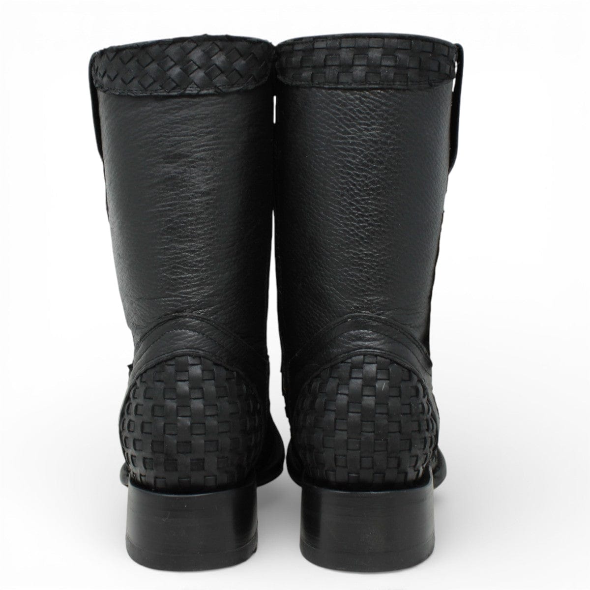 La Carreta Boots Men's Petatillo Genuine Leather Dubai Toe Boots - La Carreta