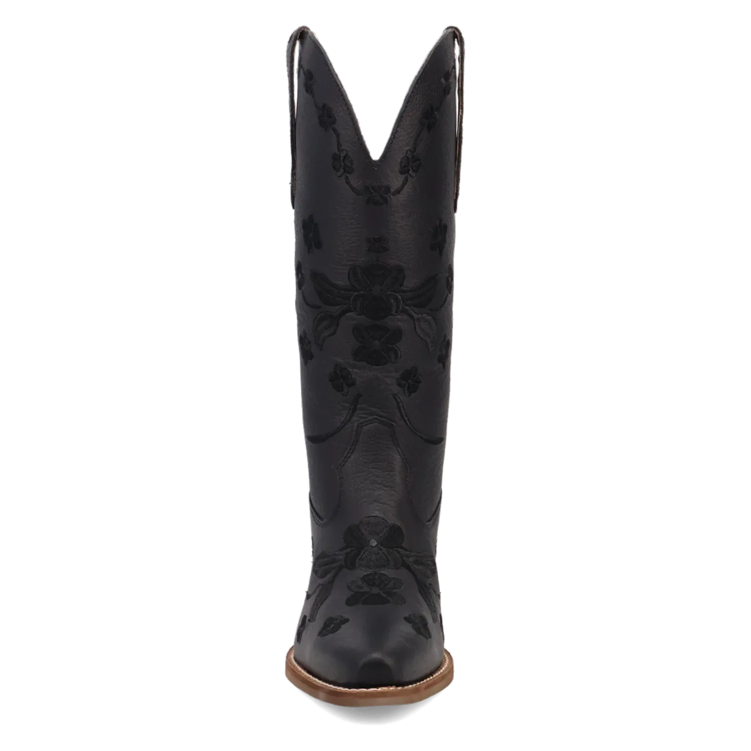 Los Altos Boots Boots Women's Love Bug Leather Snip Toe Boots Black Color - Dingo
