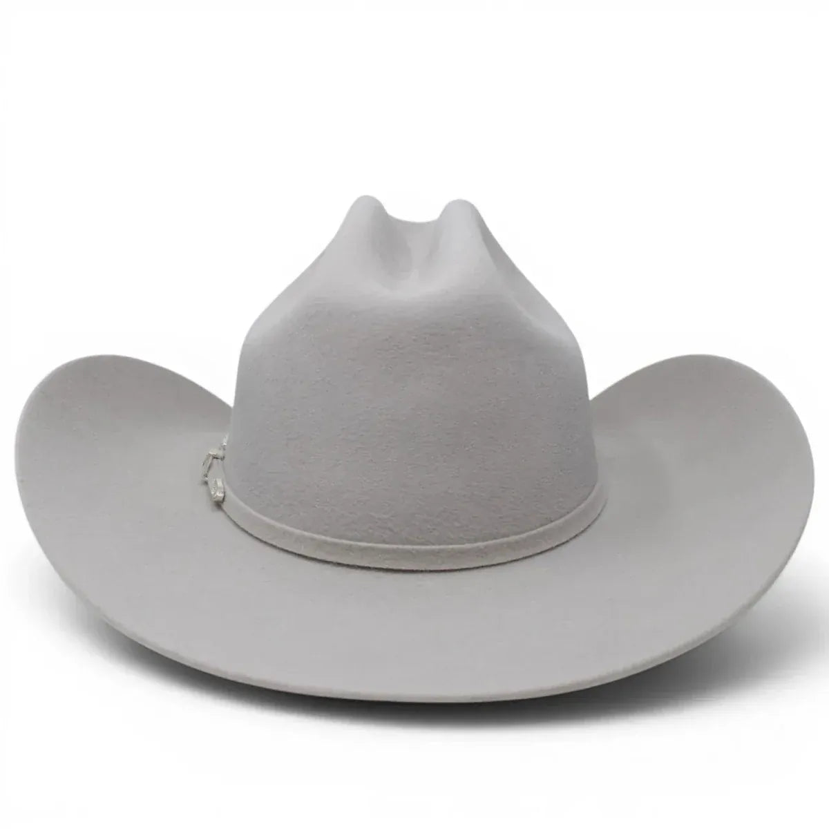 Blackstone 100X Felt Cowboy Hat Texas Style - Grey - Back View