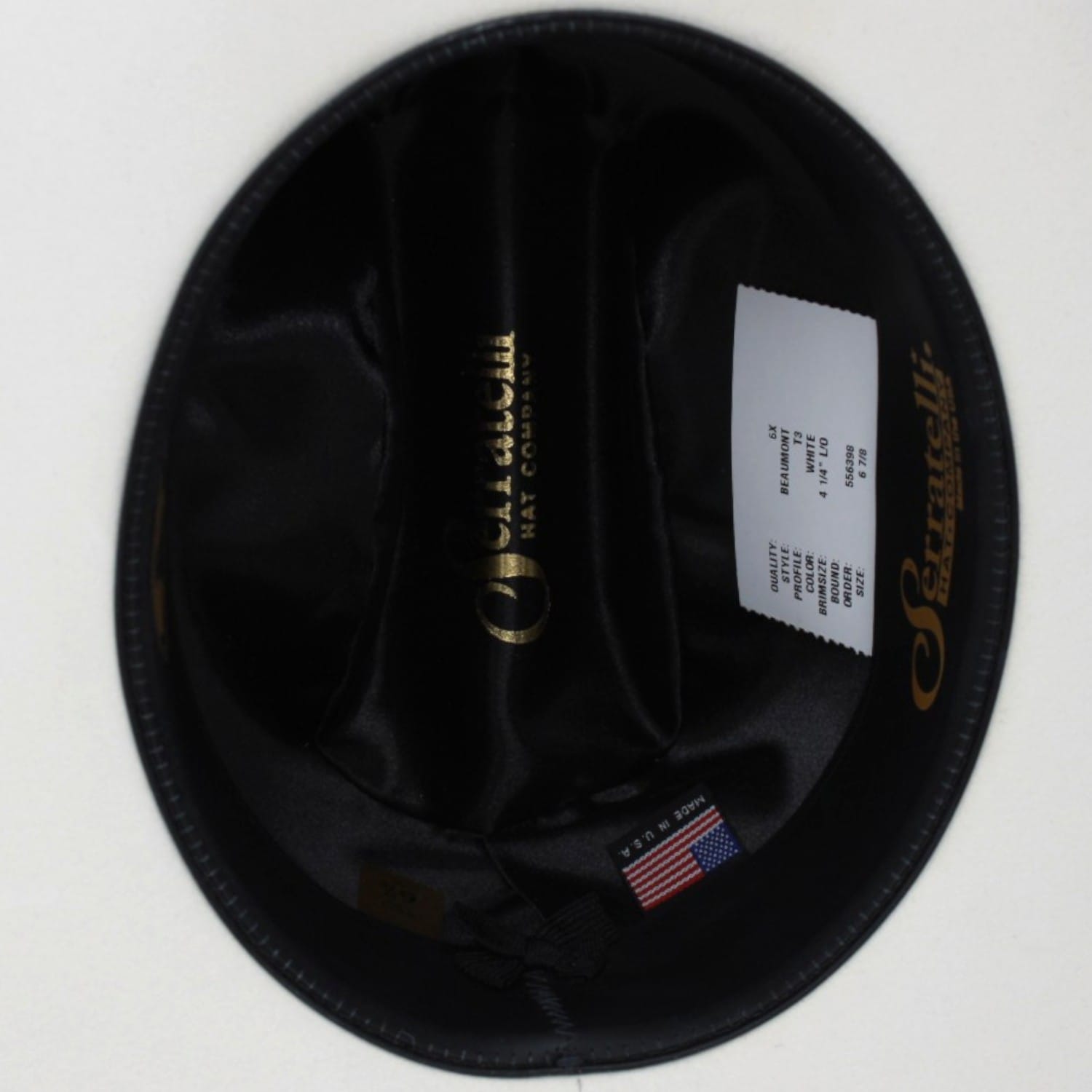Serratelli Hats Serratelli 6X Beaumont Cowboy Felt Hat Serratelli