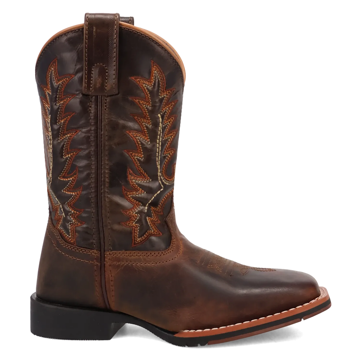 Tanner Mark Boots Boots Dan Post Kid´s Dexter Leather Wide Square Toe Boots - Rust