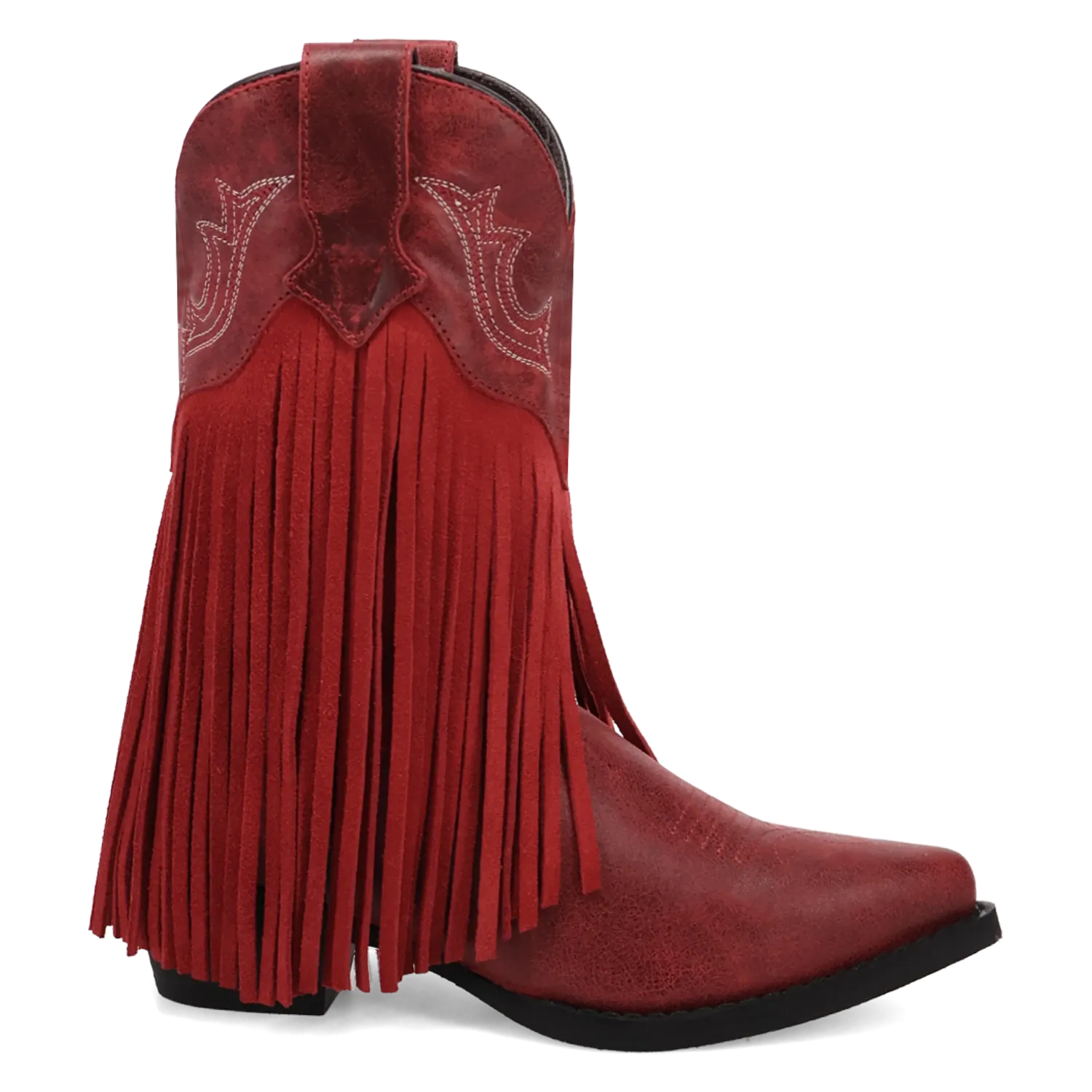 Tanner Mark Boots Boots Dan Post Kid´s Happy Trails Leather J Pointed Toe Boots - Red