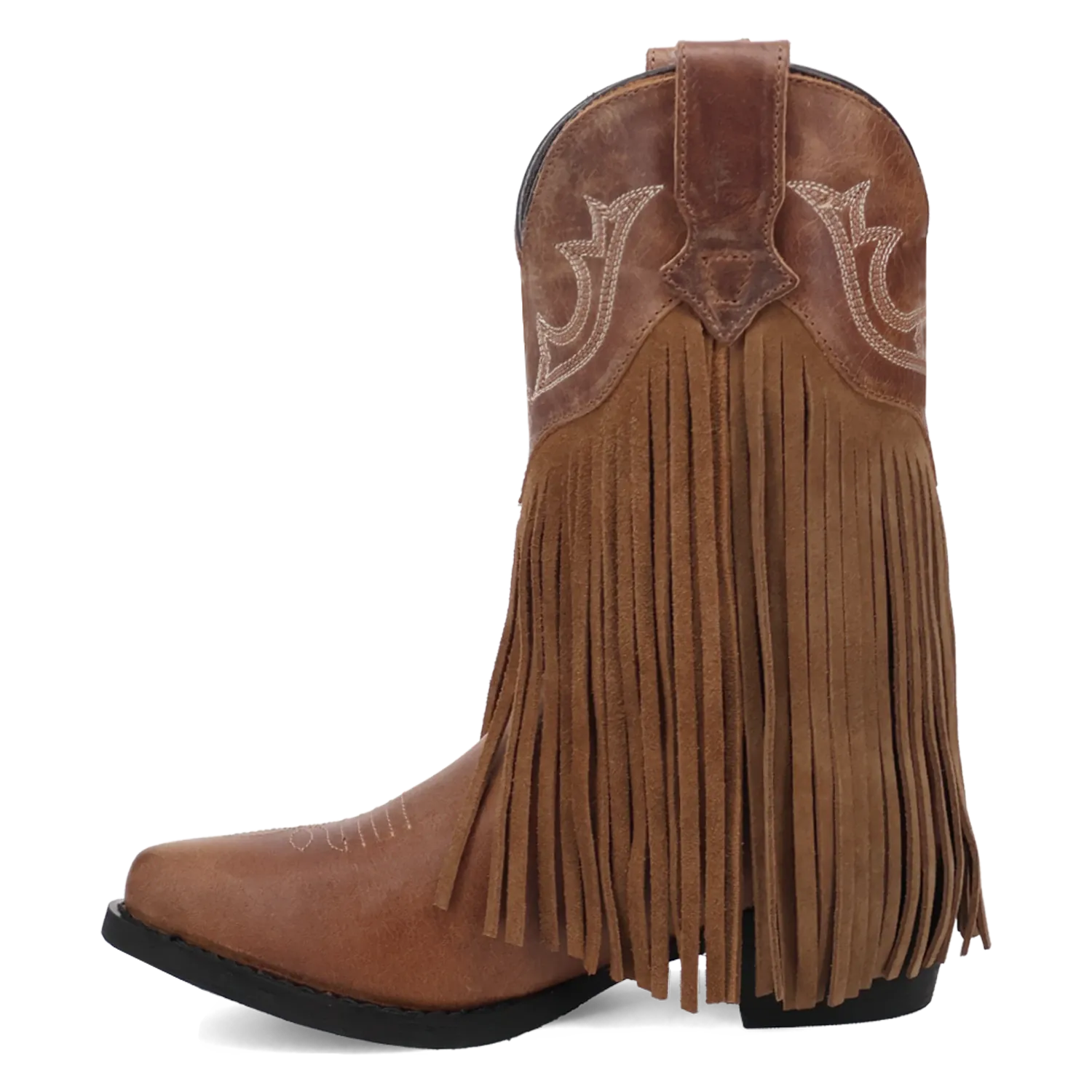 Tanner Mark Boots Boots Dan Post Kid´s Happy Trails Leather J Pointed Toe Boots - Tan