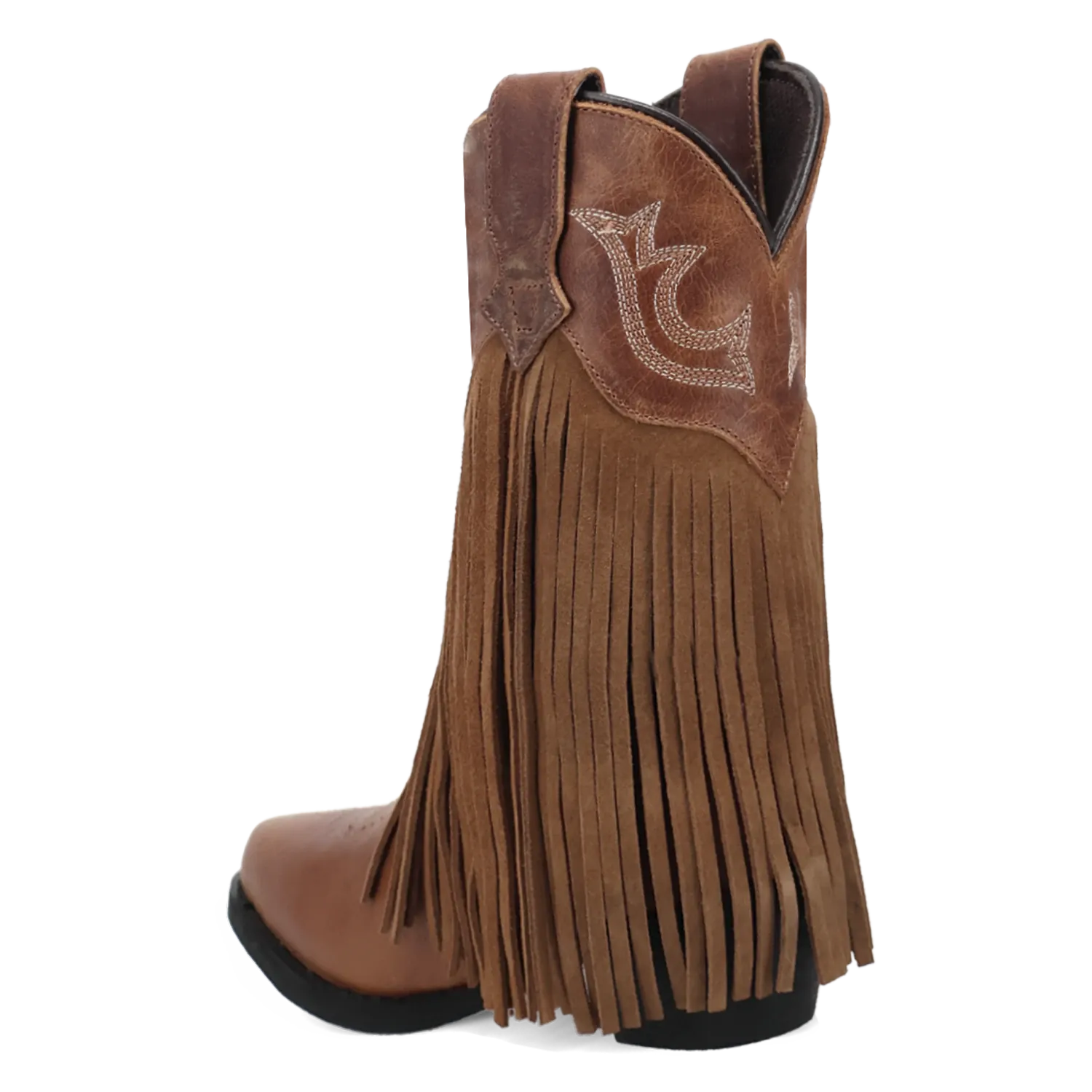 Tanner Mark Boots Boots Dan Post Kid´s Happy Trails Leather J Pointed Toe Boots - Tan