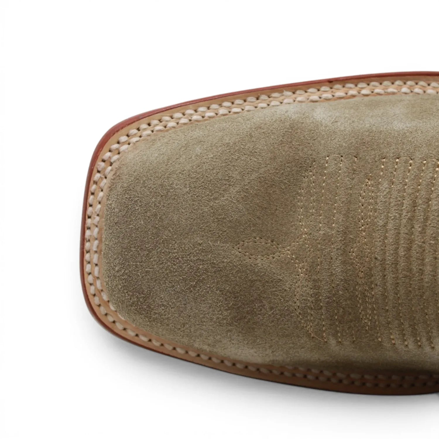 Tanner Mark Boots Boots Men's Ruff Out Leather Square Toe Boots in Sand - Tanner Mark Boots