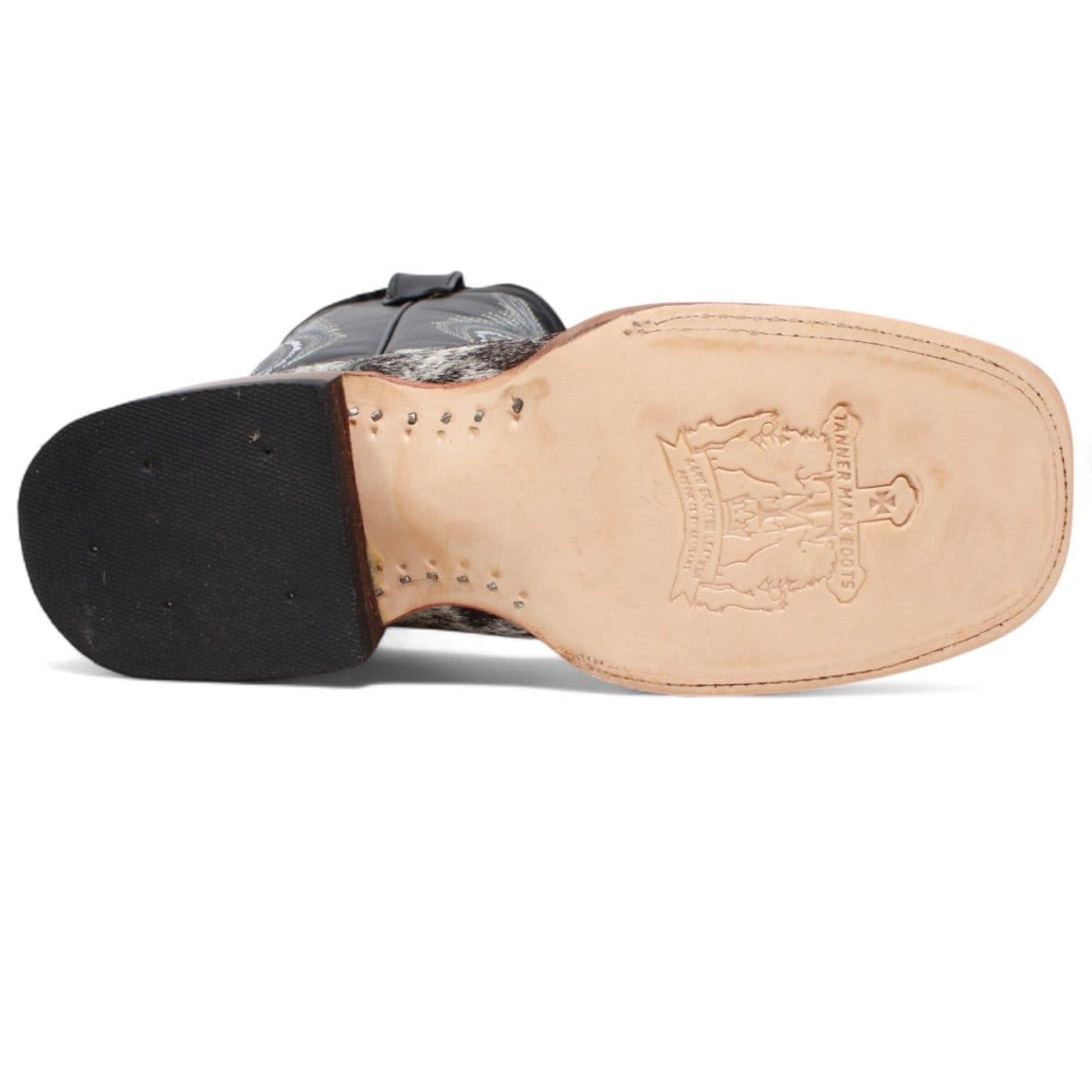 Tanner Mark Boots Boots Youth´s Cash Genuine Leather Square Toe Boots - Tanner Mark Boots
