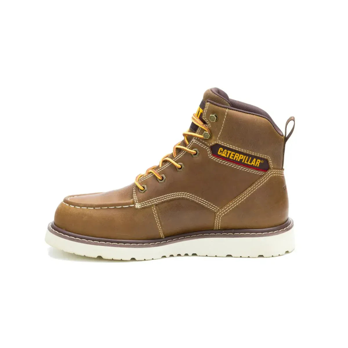 Wolverine Boots Men's Reclaimer Wedge Waterproof Steel Toe Work Boot Pyramid Color - CAT