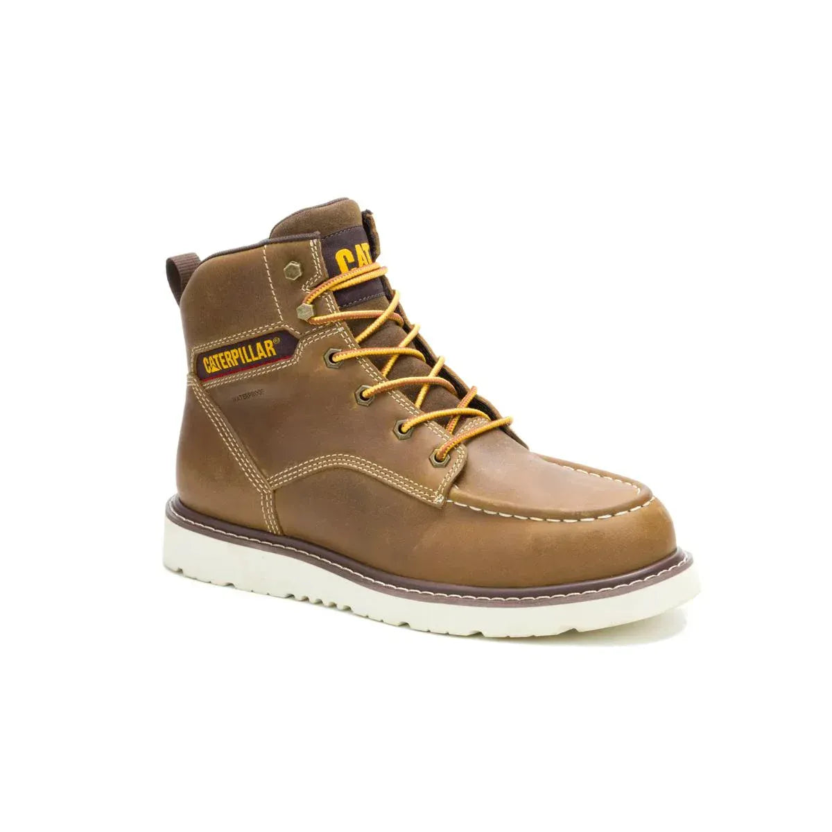 Wolverine Boots Men's Reclaimer Wedge Waterproof Steel Toe Work Boot Pyramid Color - CAT