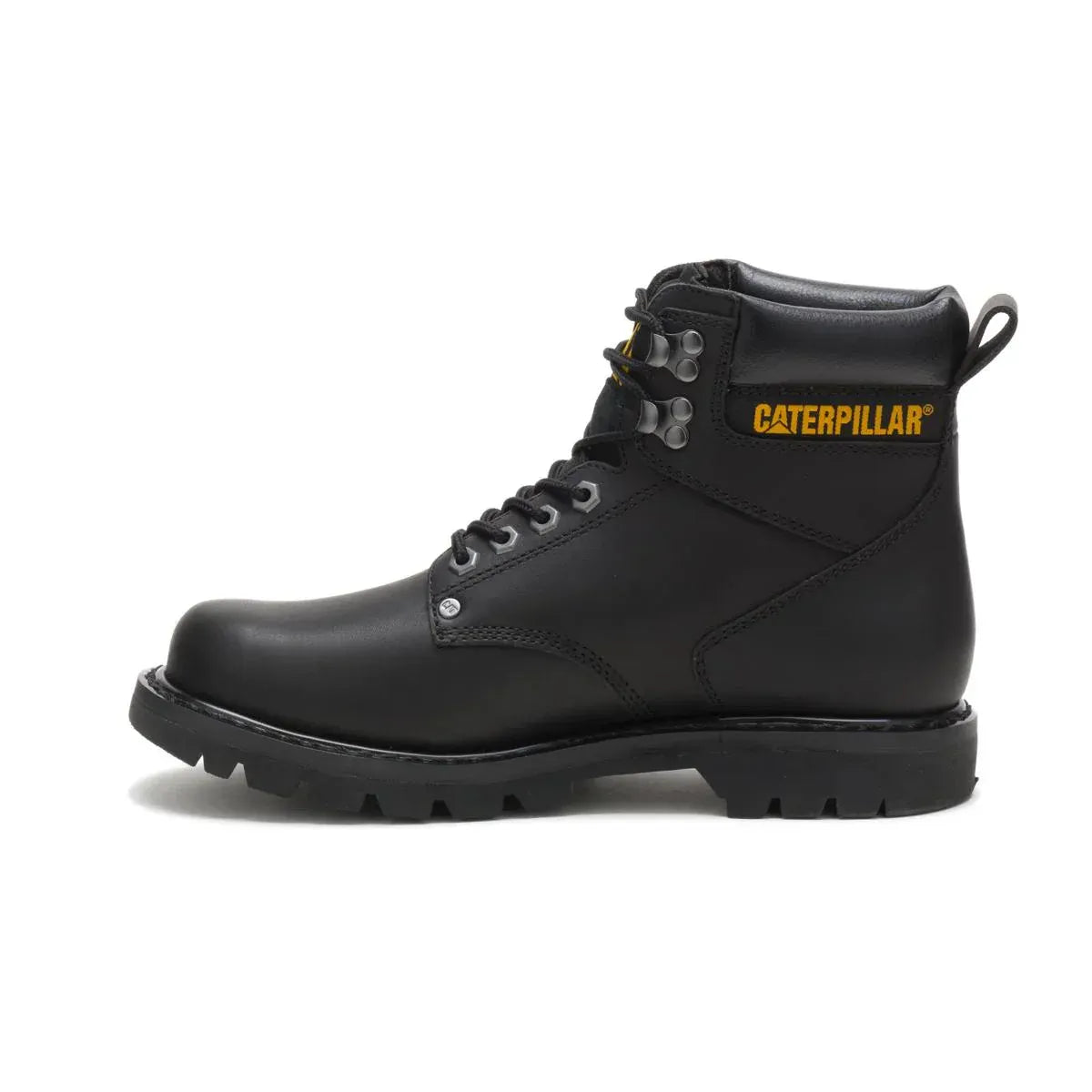 Wolverine Boots Men's Second Shift Soft Toe Work Boot Black Color - CAT