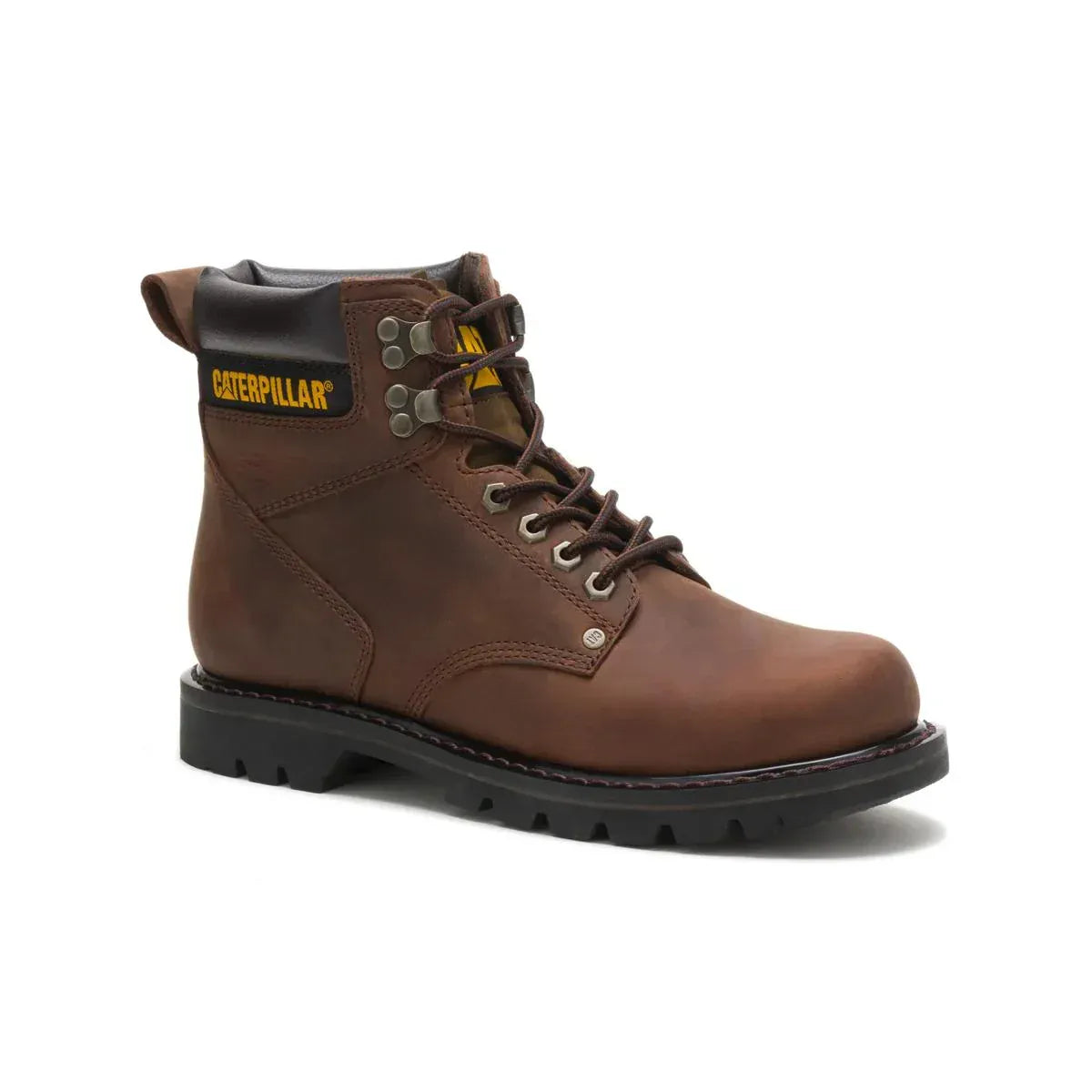 Wolverine Boots Men's Second Shift Soft Toe Work Boot Dark Brown Color - CAT